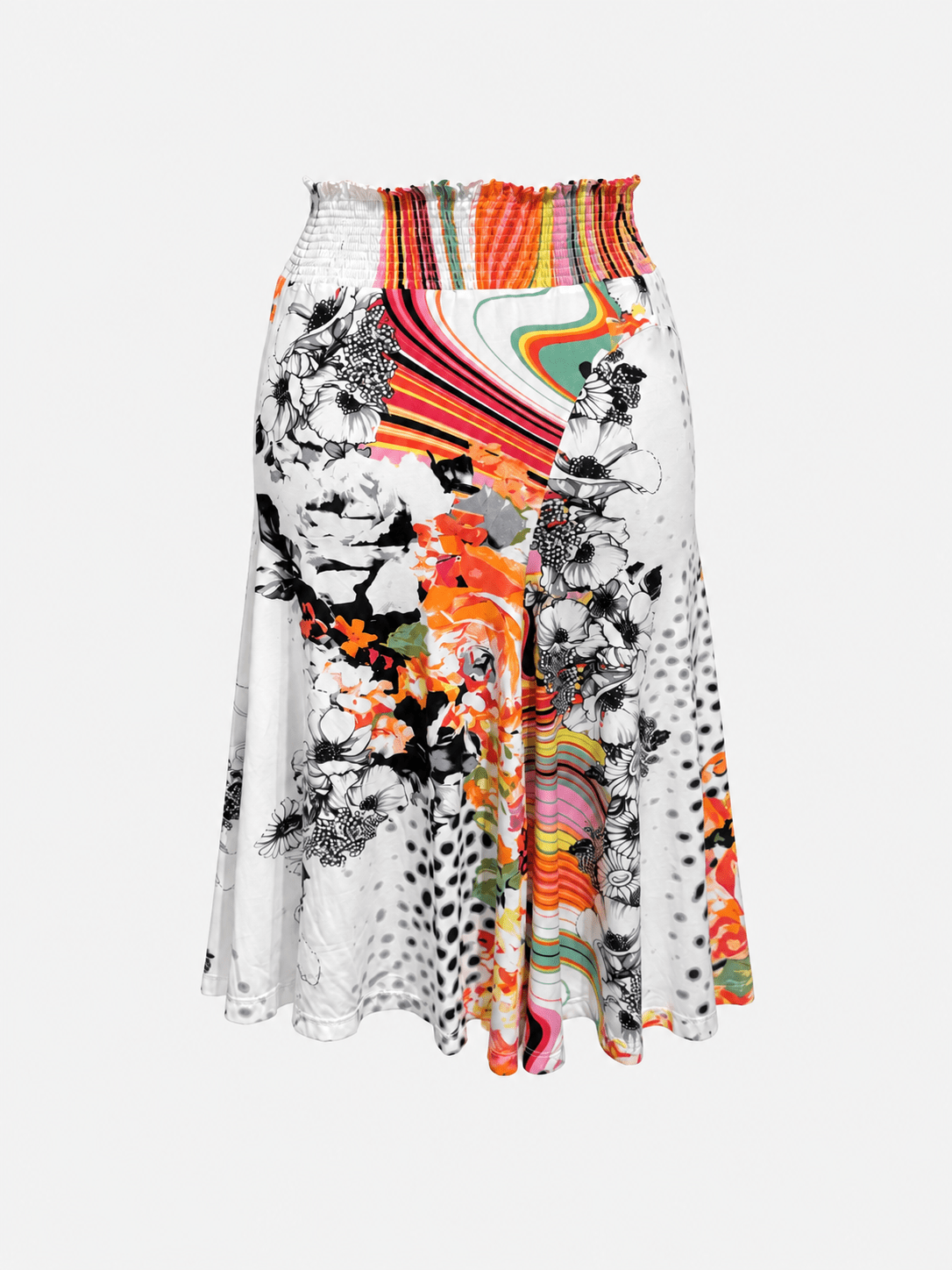 2000's SILK SKIRT. (42 / S) - SEVENUES.