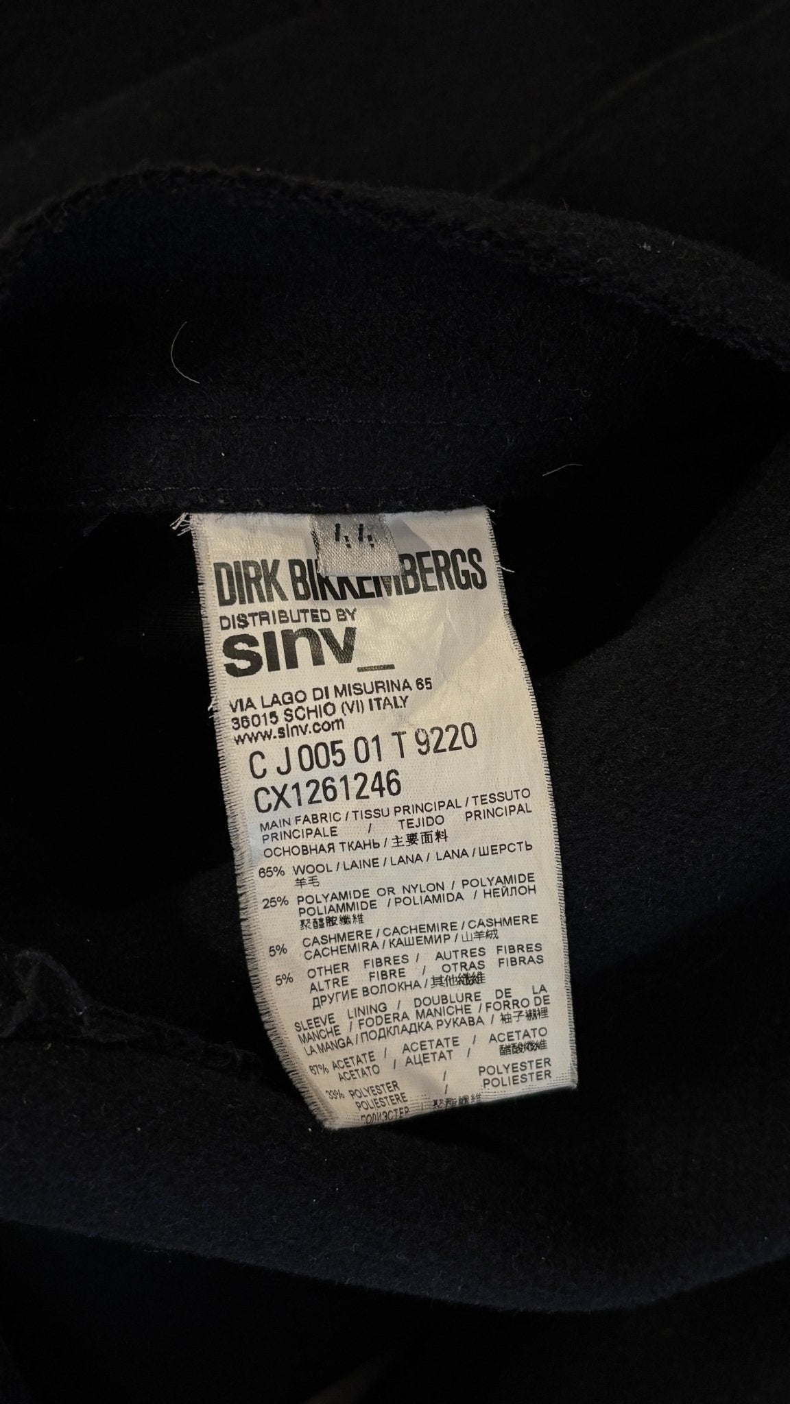 2000‘s WOOL CABAN JACKET. (44 / XL) - SEVENUES.