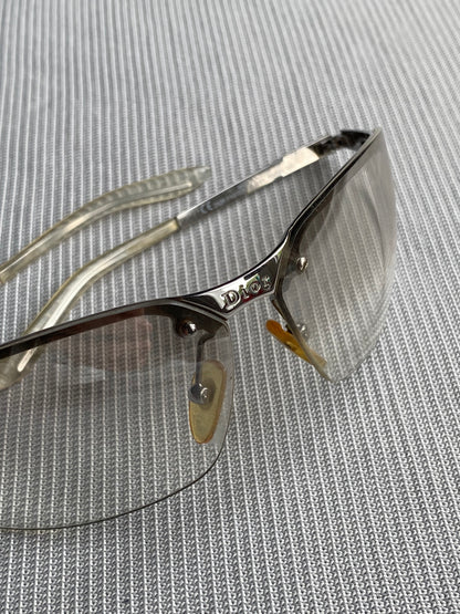CHRISTIAN DIOR 'FASTER' SPORTS WRAP GLASSES.