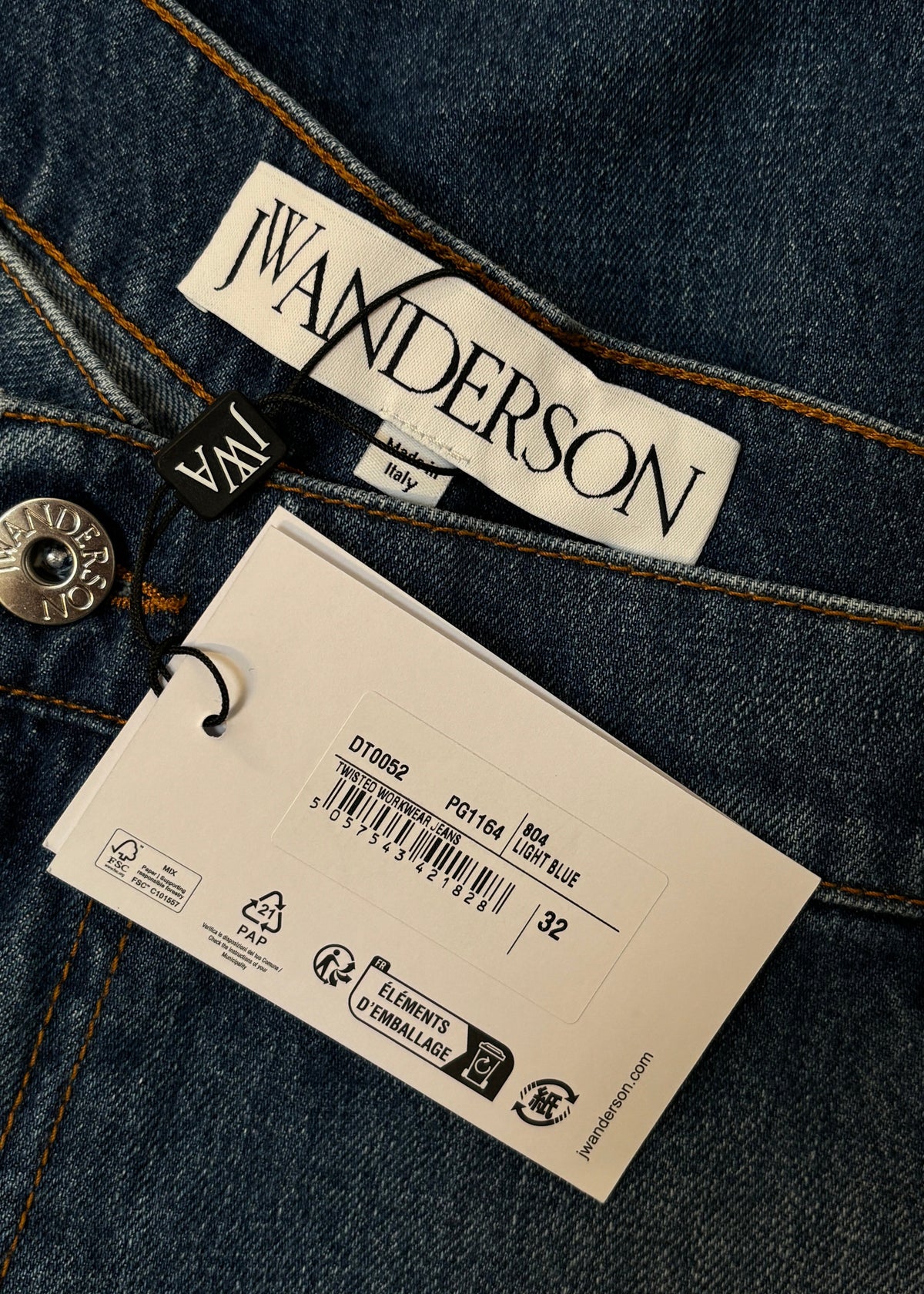 F/W 2024 DECONSTRUCTED TWISTED DENIM. (32)