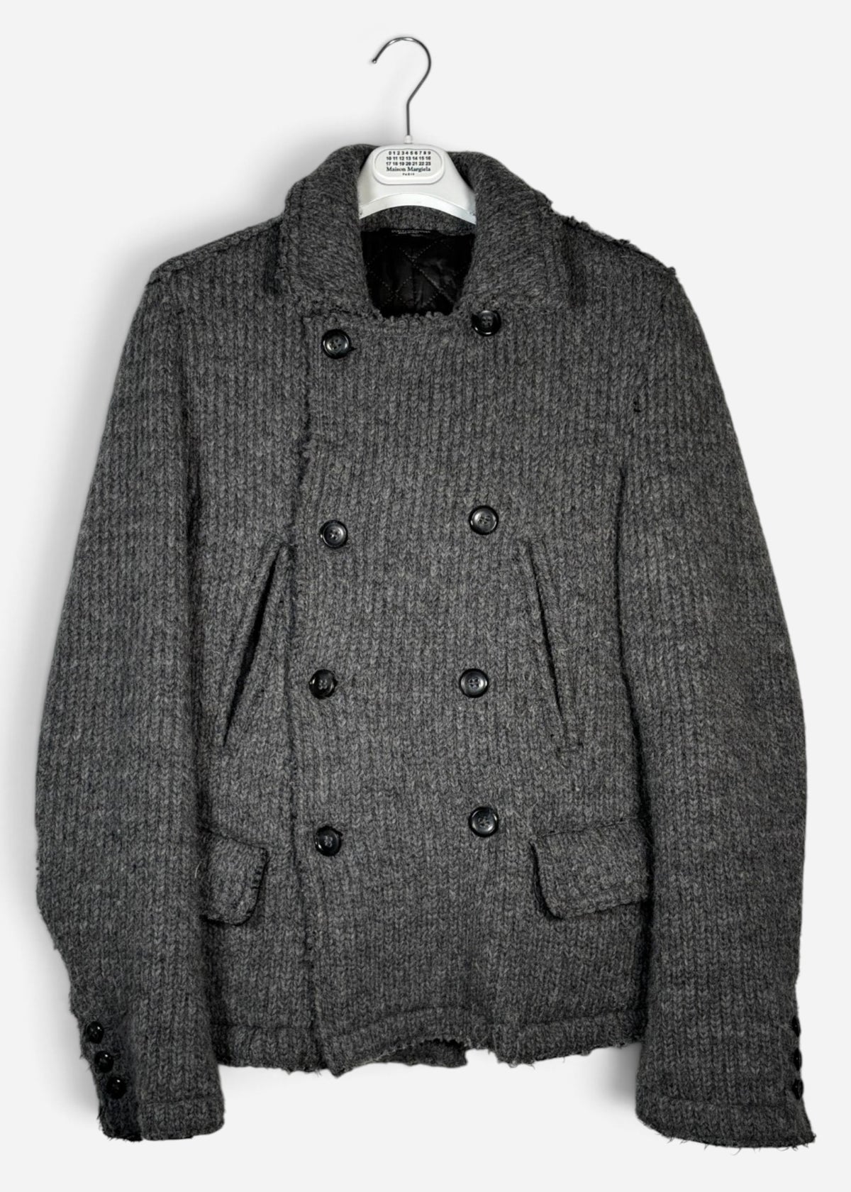F/W 2007 DOUBLE-BREASTED PEACOAT. (50 / M)