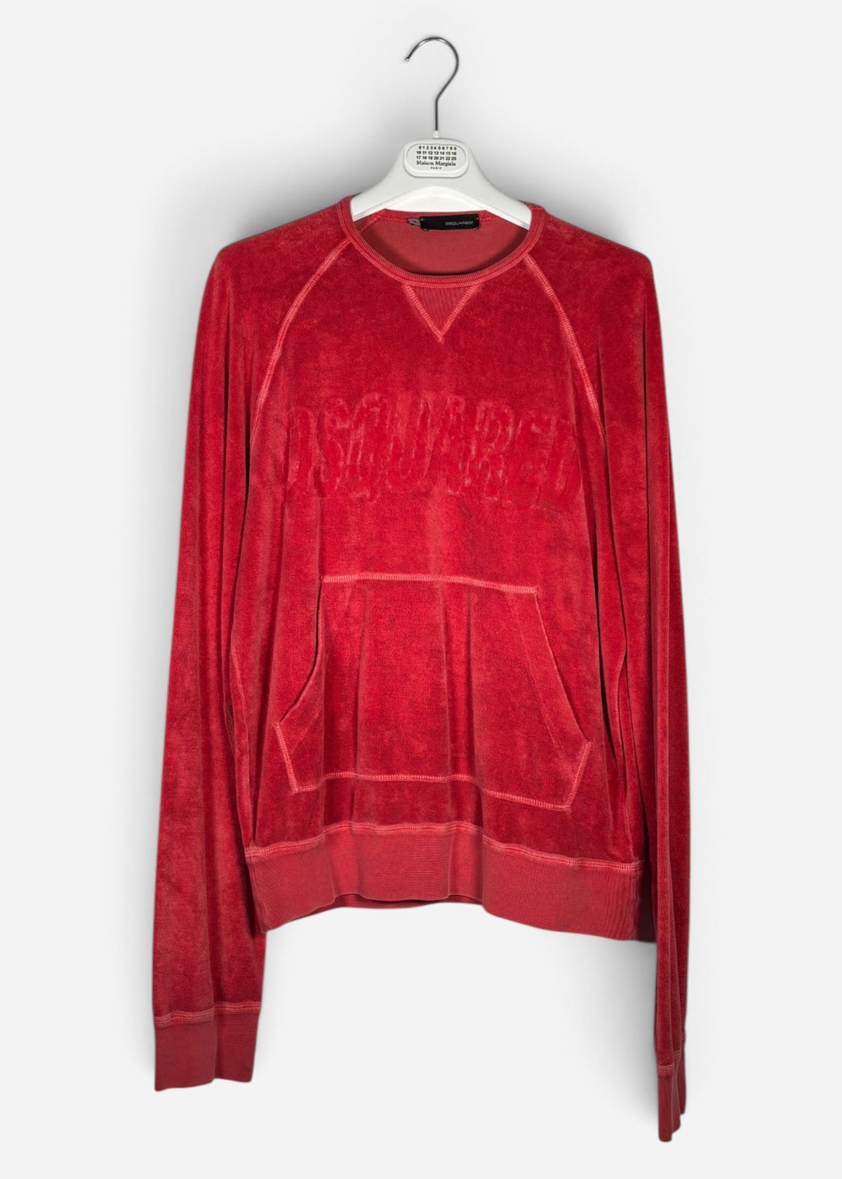 S/S 2008 TONAL LOGO CREWNECK SWEATSHIRT. (XL)