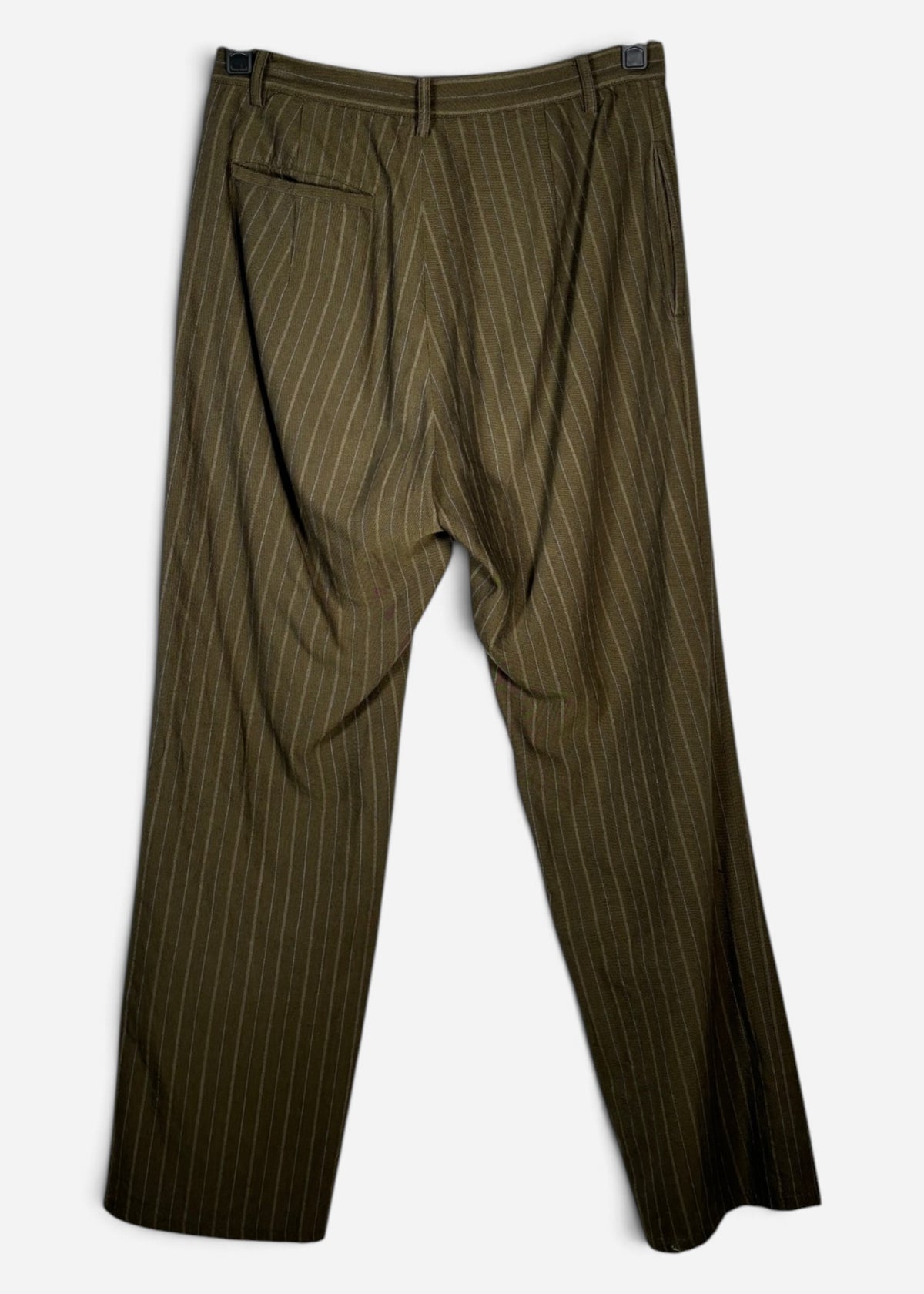 1990's PINSTRIPE PANTS. (3 / M)