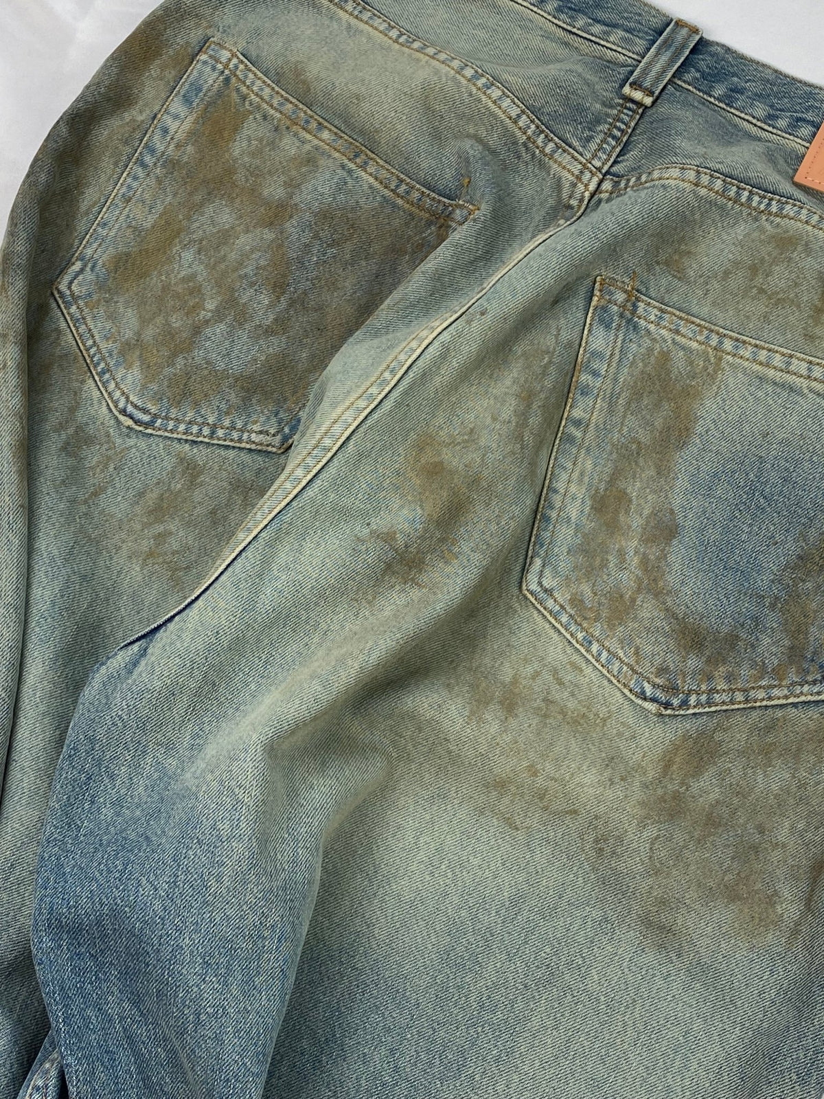 ACNE STUDIOS 2023 MID BLUE MUD DENIM. (32x32) - SEVENUES.