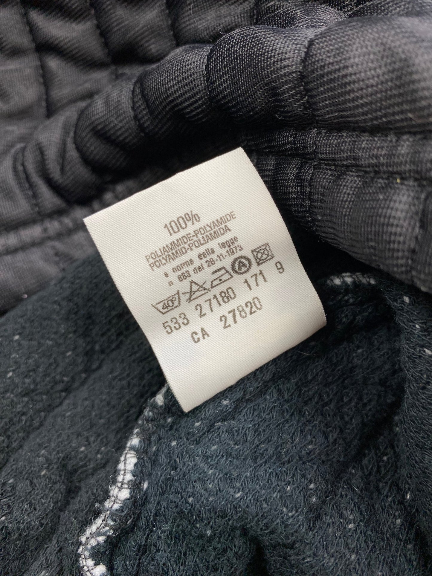 ARCHIVE HELMUT LANG 1997 QUILTED POLO SWEATSHIRT. (M) - SEVENUES.