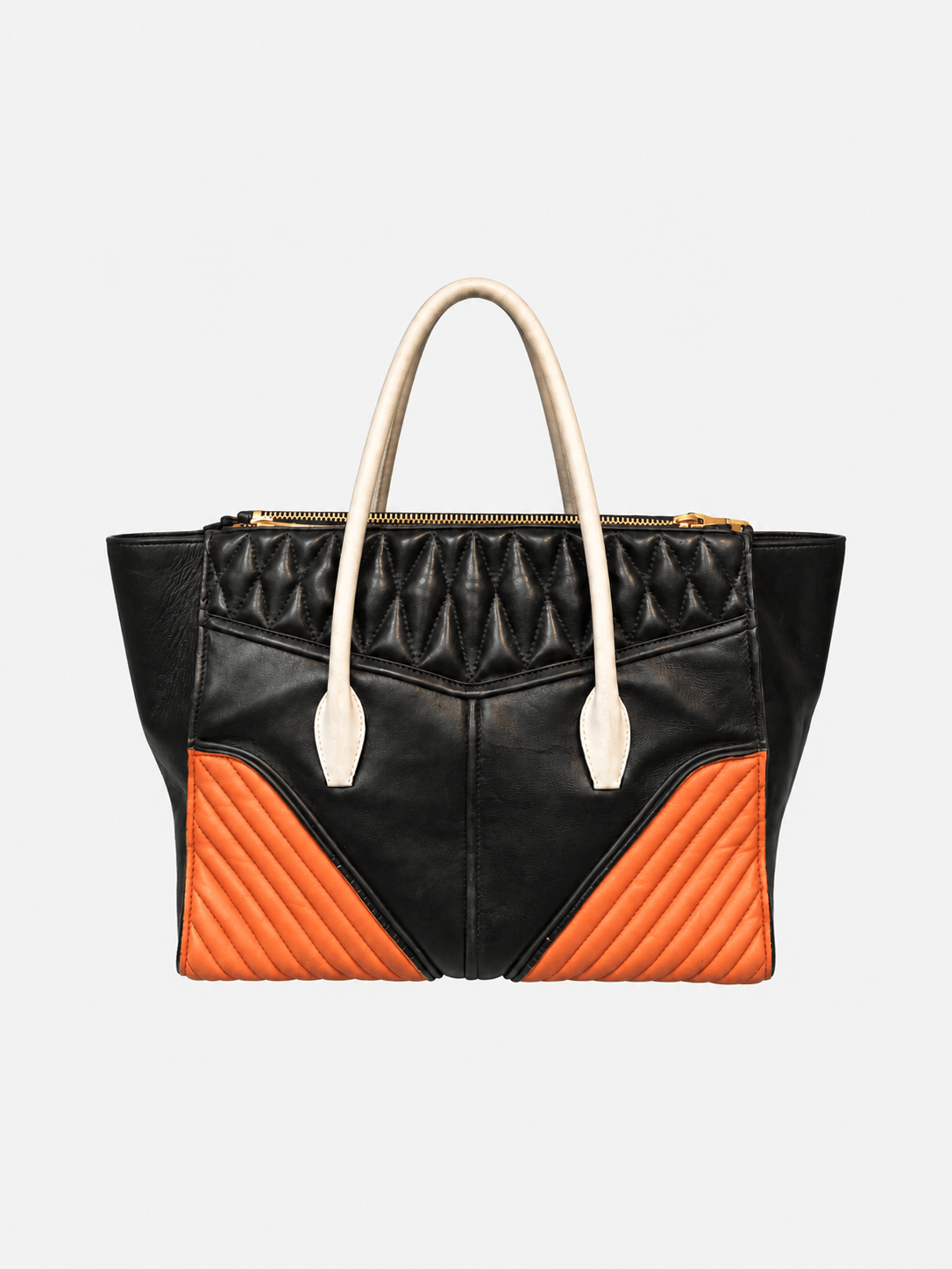 CONVERTIBLE BIKER TOTE HANDBAG. - SEVENUES.