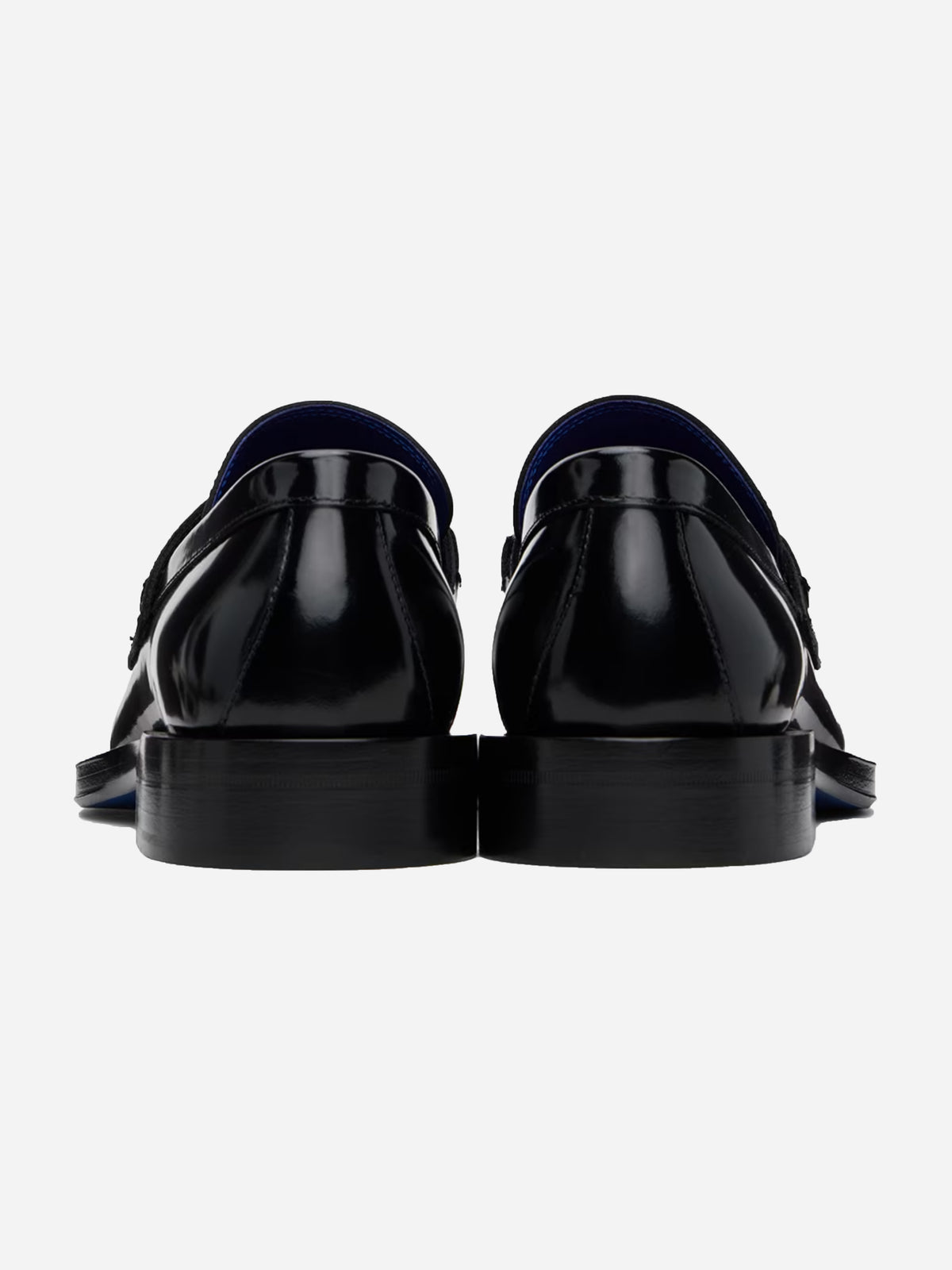 'BARBED' LEATHER LOAFER. (43)
