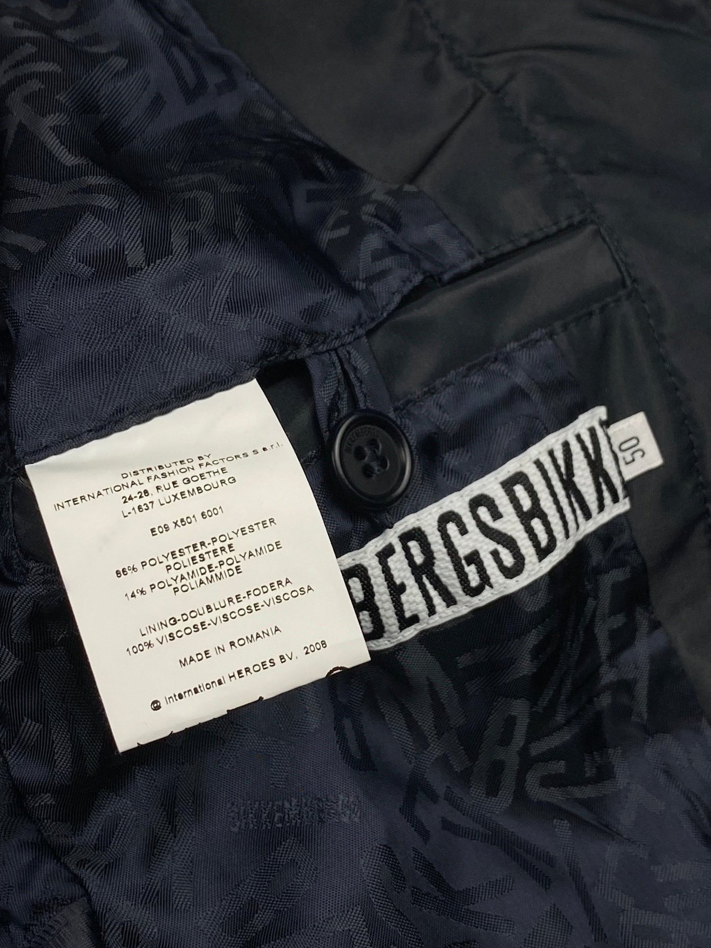 DIRK BIKKEMBERGS CUT & SEW PANEL ZIP - UP HOODIE. (50 / M) - SEVENUES.