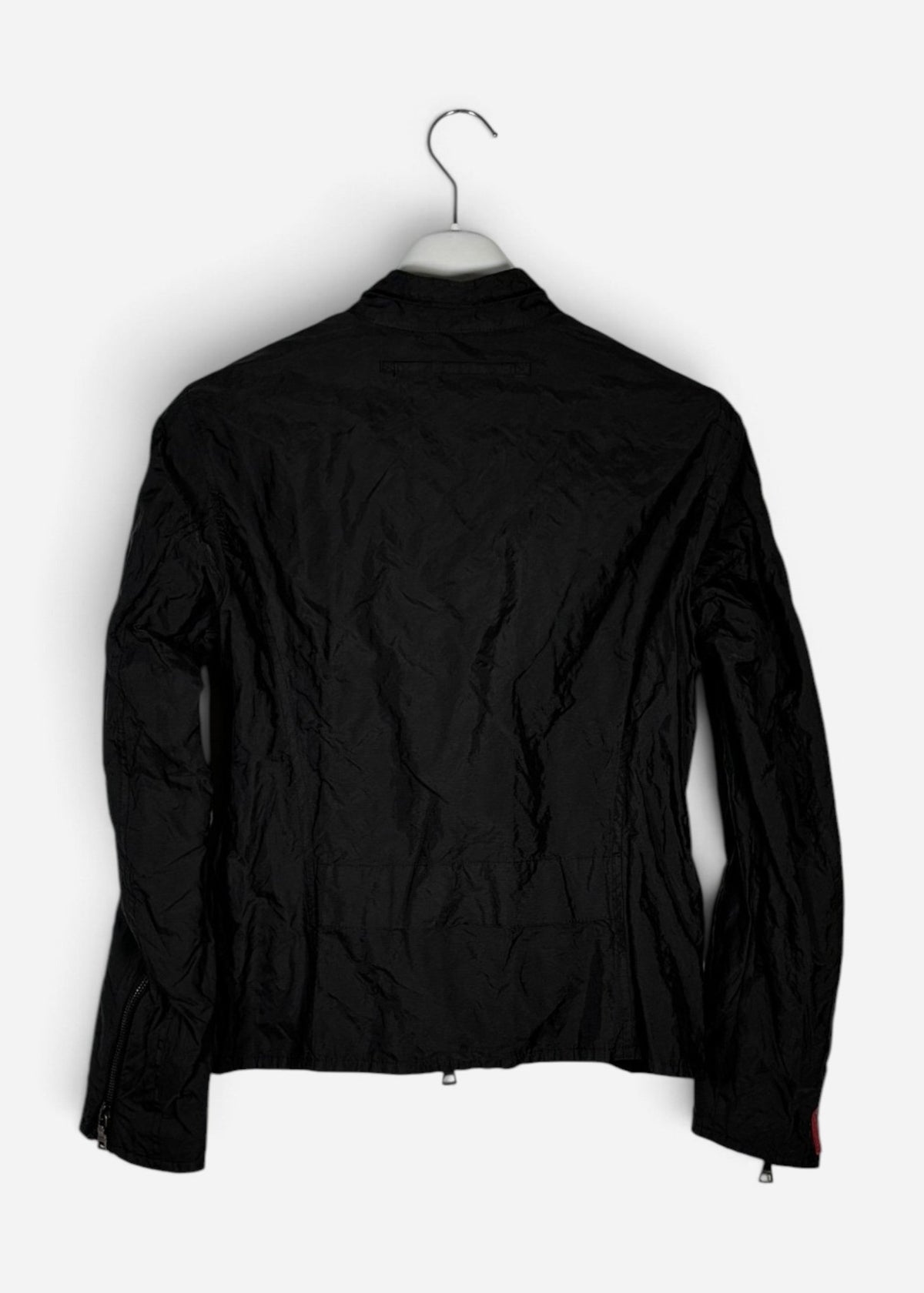 F/W 2002 NYLON METAL ZIP-UP JACKET. (42 / S) - SEVENUES.