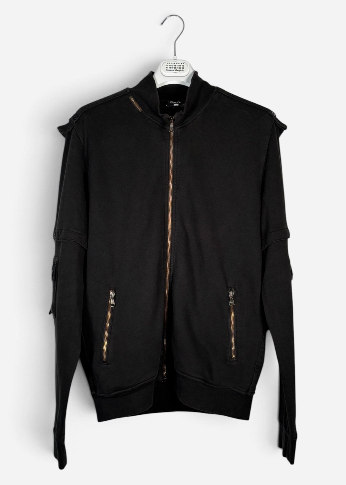 F/W 2003 BONDAGE ZIP-UP SWEATSHIRT. (XL) - SEVENUES.