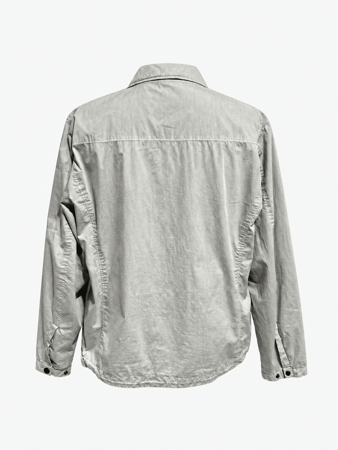 GARMENT DYED '50 FILI' NYLON OVERSHIRT. () - SEVENUES.