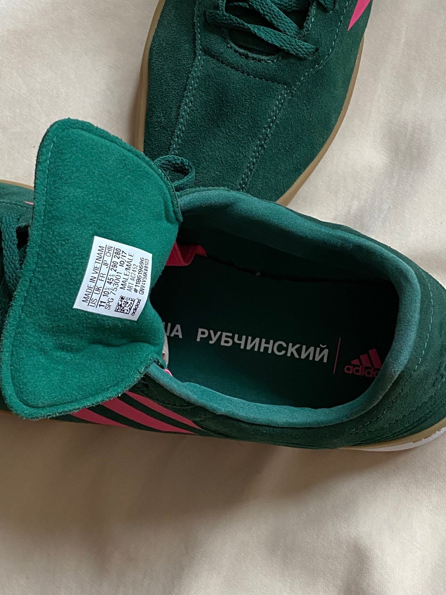 GOSHA RUBCHINSKY X ADIDAS COPA SUPER. (45 1/3) - SEVENUES.