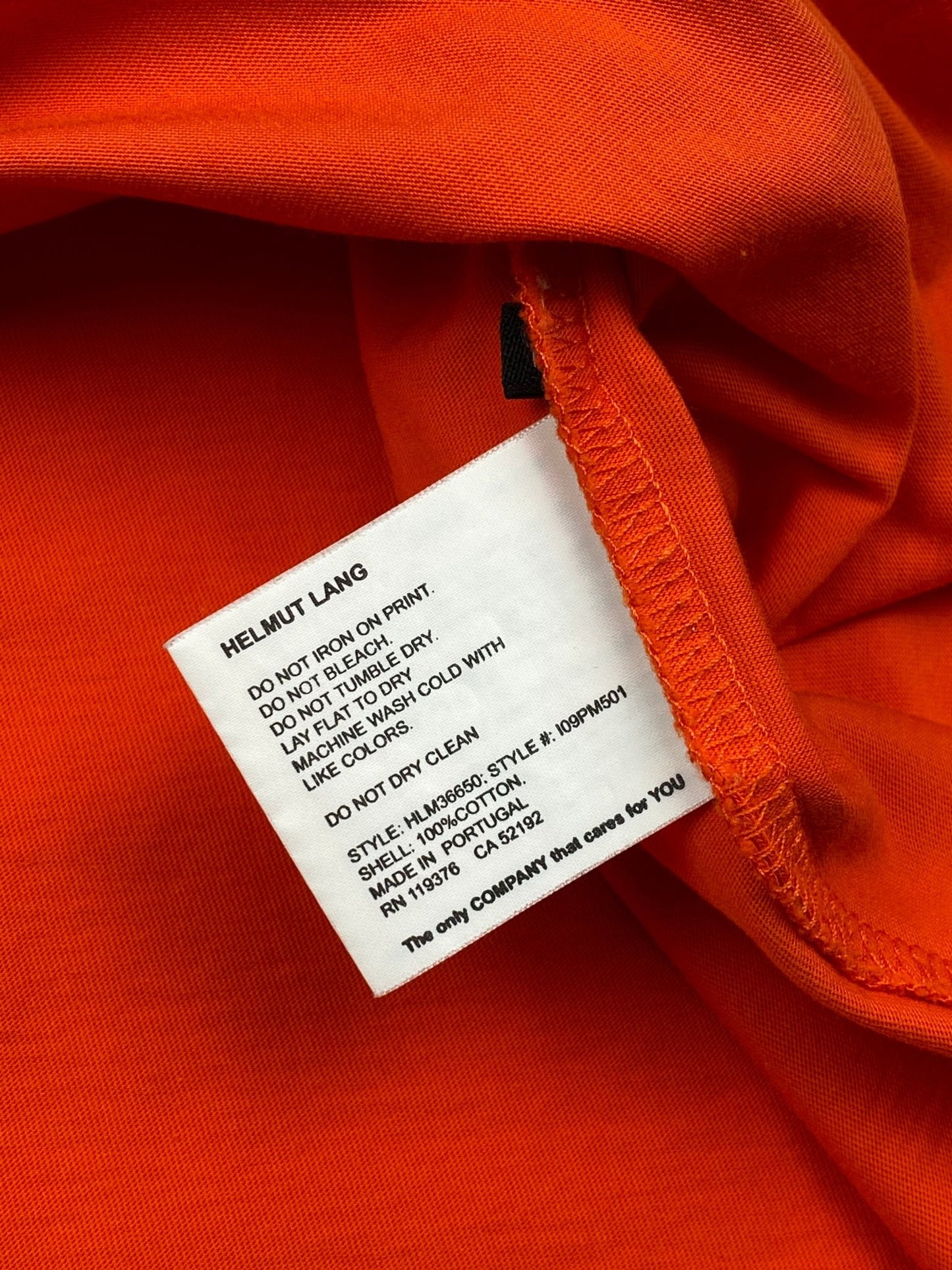 HELMUT LANG LIMITED EDITION 'HALLOWEEN' T - SHIRT. (XL) - SEVENUES.