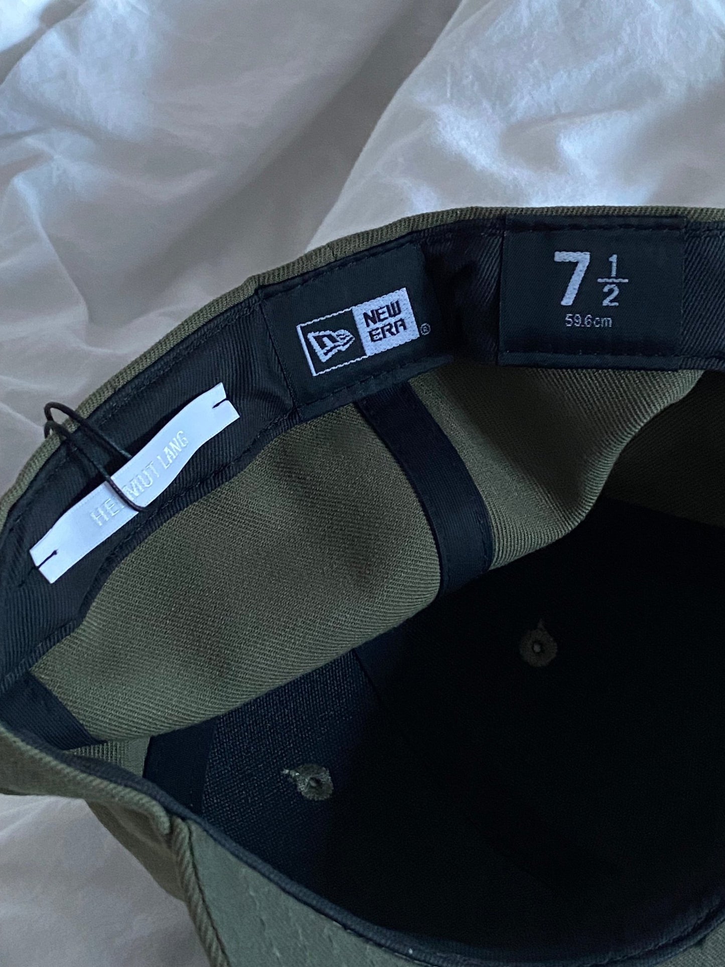 HELMUT LANG X NEW ERA LOW PROFILE FITTED HAT. - SEVENUES.