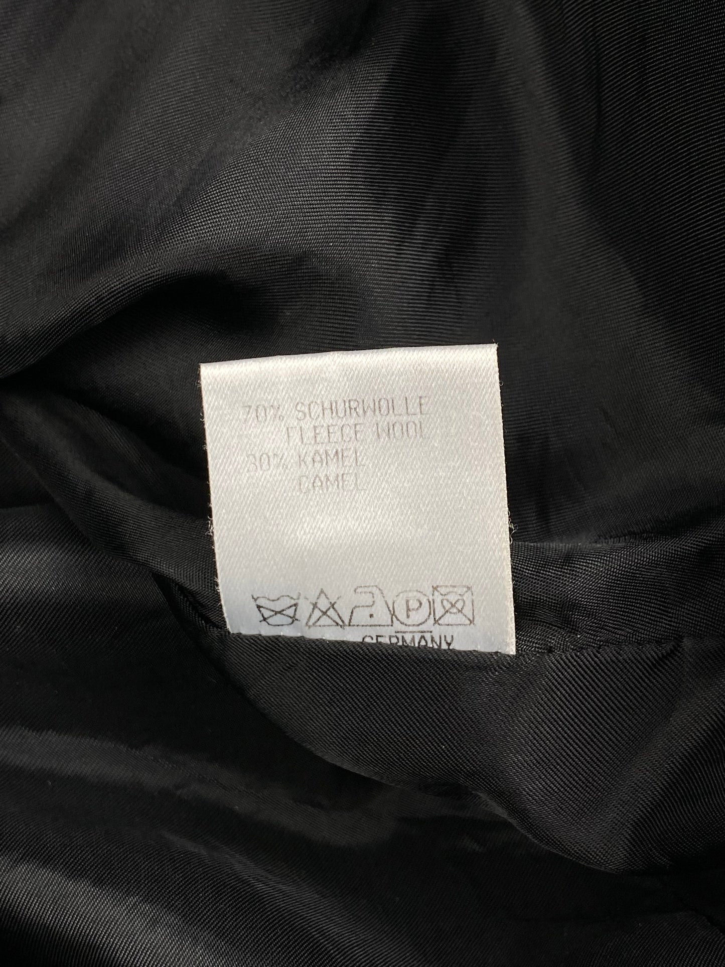 JIL SANDER F/W 2006 WOOL OVERCOAT. (38 / M)