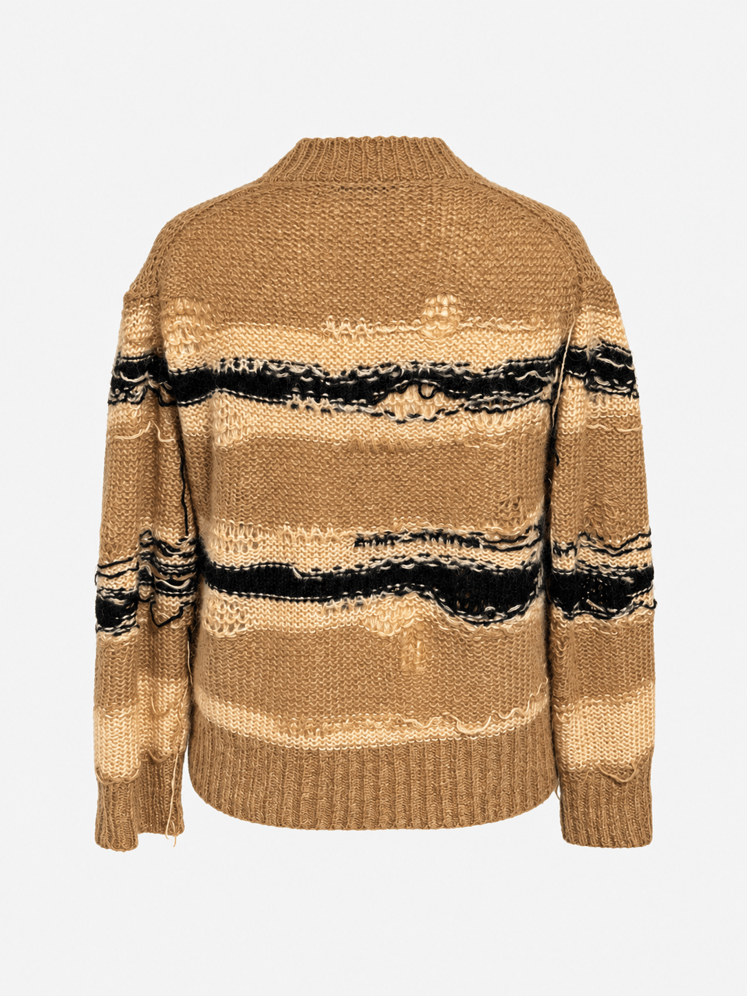 'KEREN' MOHAIR KNIT SWEATSHIRT. (XS) - SEVENUES.