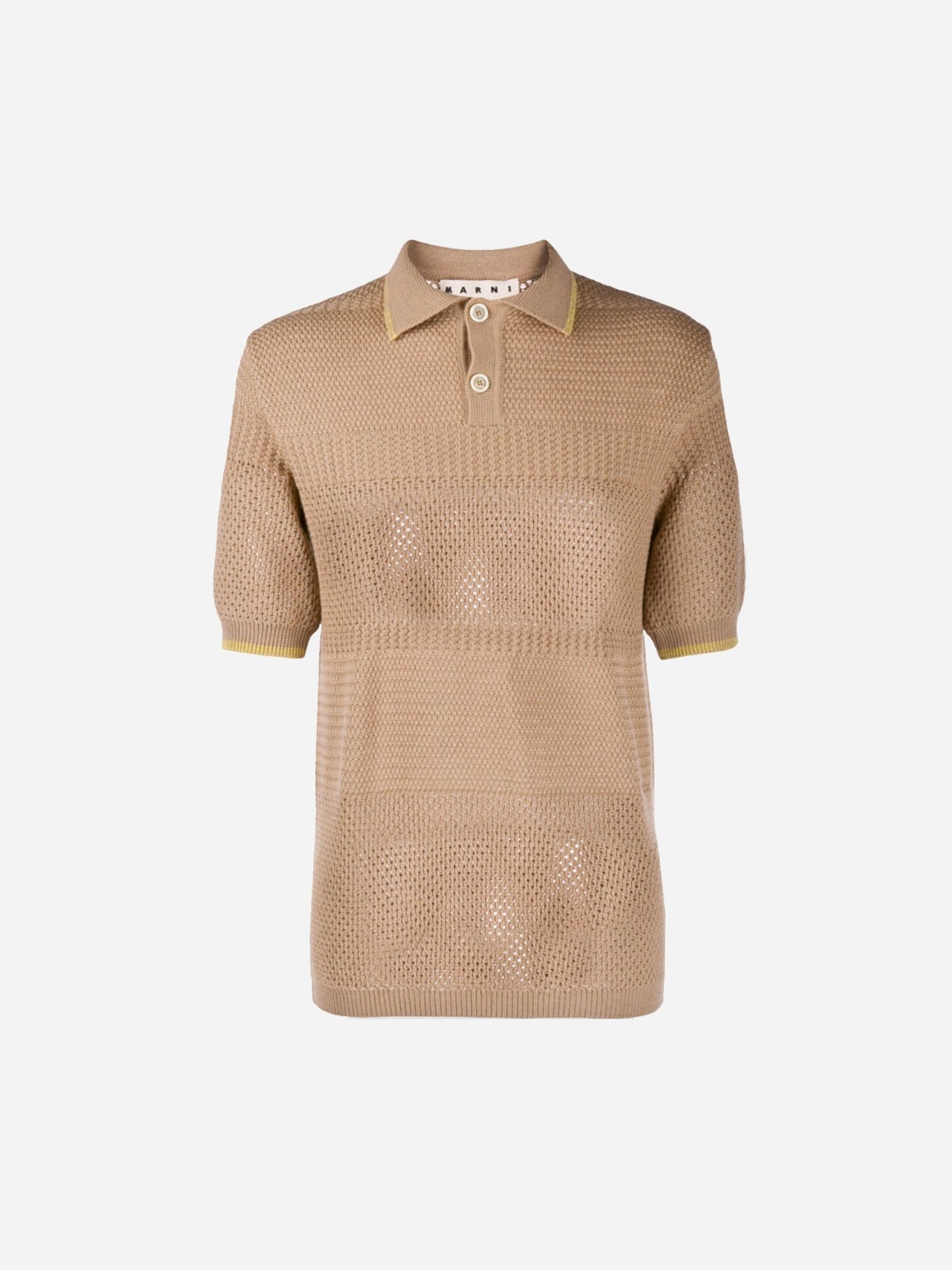 MARNI S/S 2021 CROCHET POLO SHIRT. (50 / M) - SEVENUES.