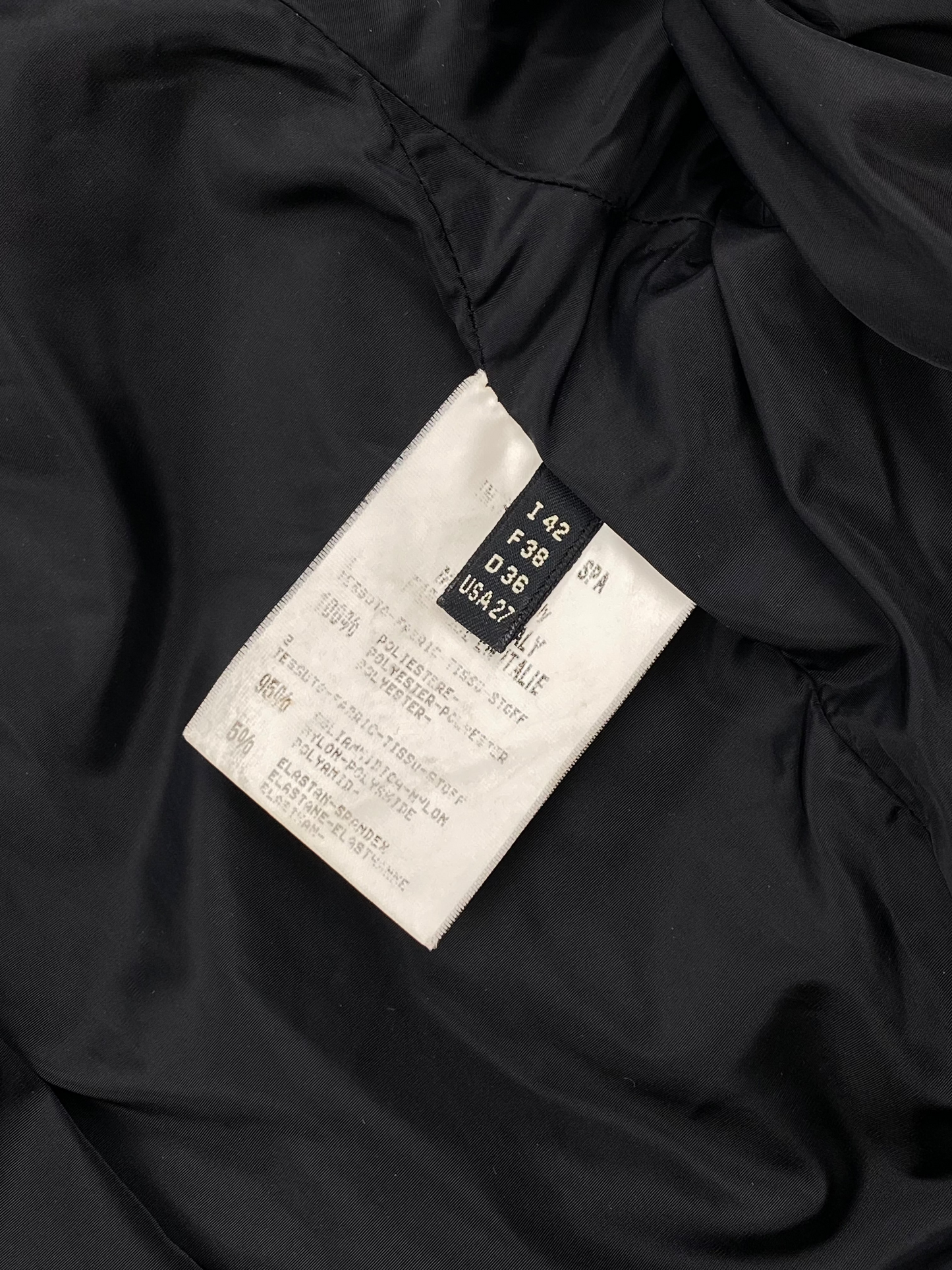MARITHÉ + FRANÇOIS GIRBAUD CROPPED NYLON JACKET. (36 / S)