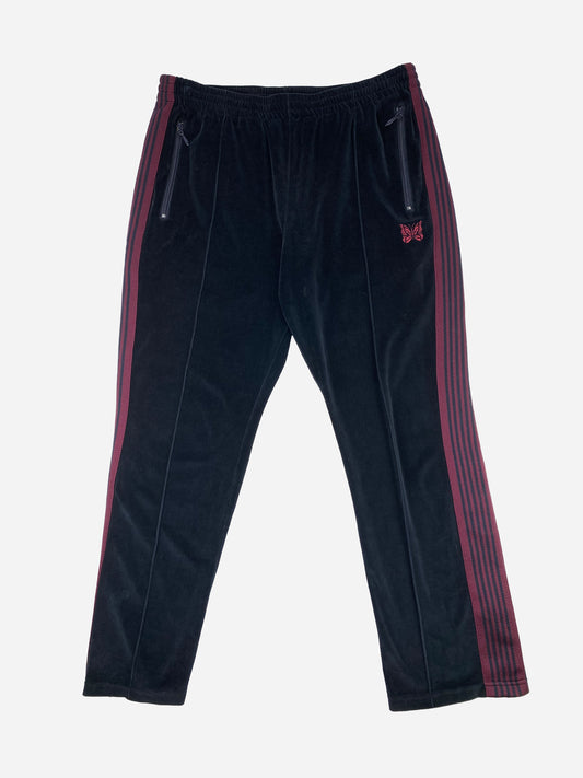 NEEDLES VELOURS PLEATED TRACK PANT. (XL)