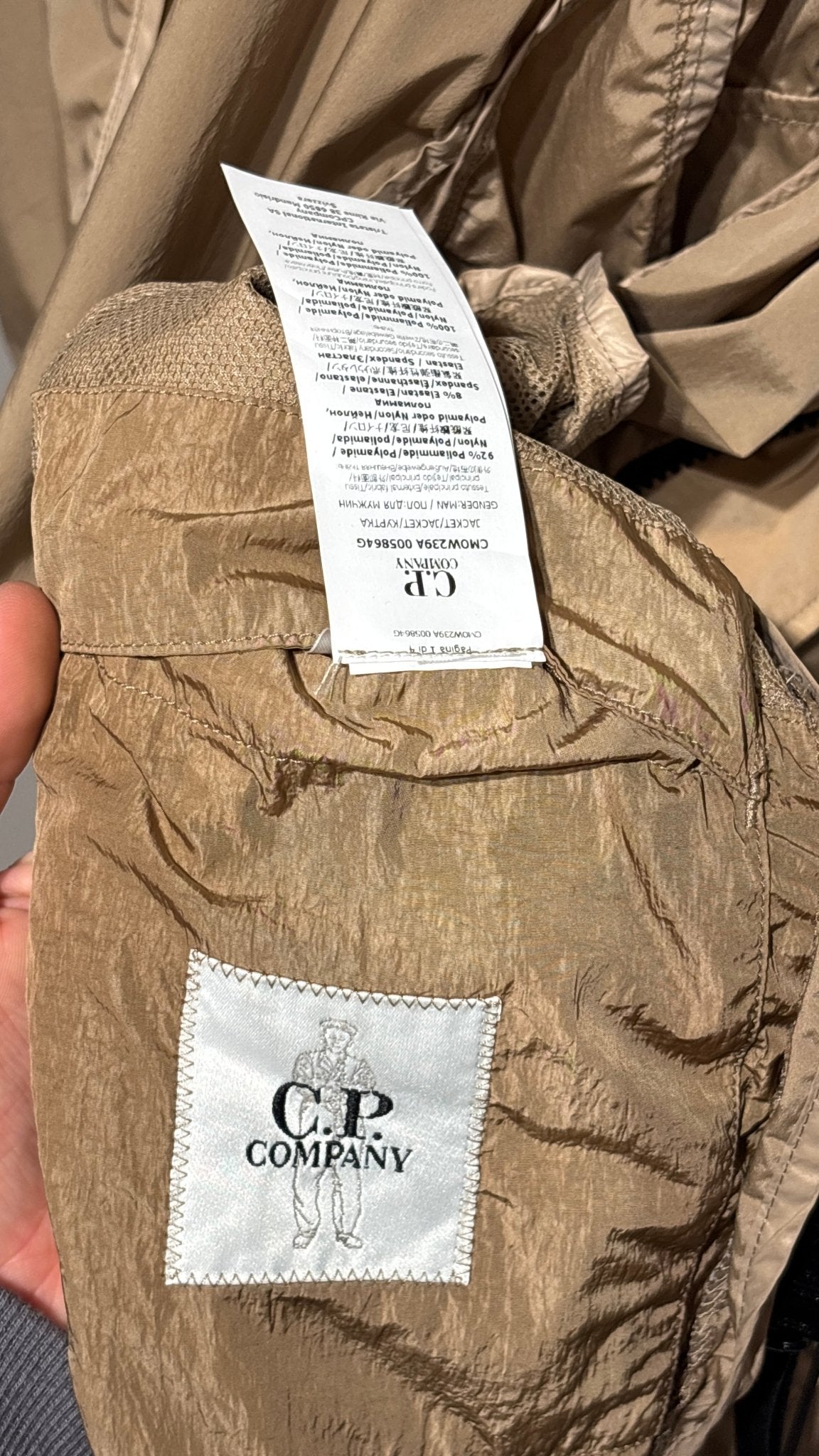 'NYCRA R' NYLON LONG JACKET. (50 / M) - SEVENUES.
