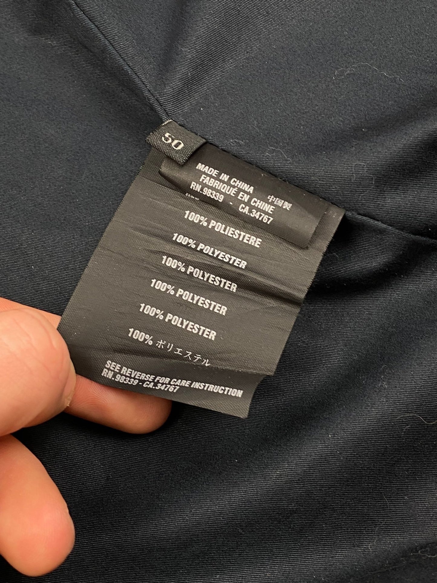 PRADA LUNA ROSSA NYLON ZIP - UP VEST. (50 / M) - SEVENUES.