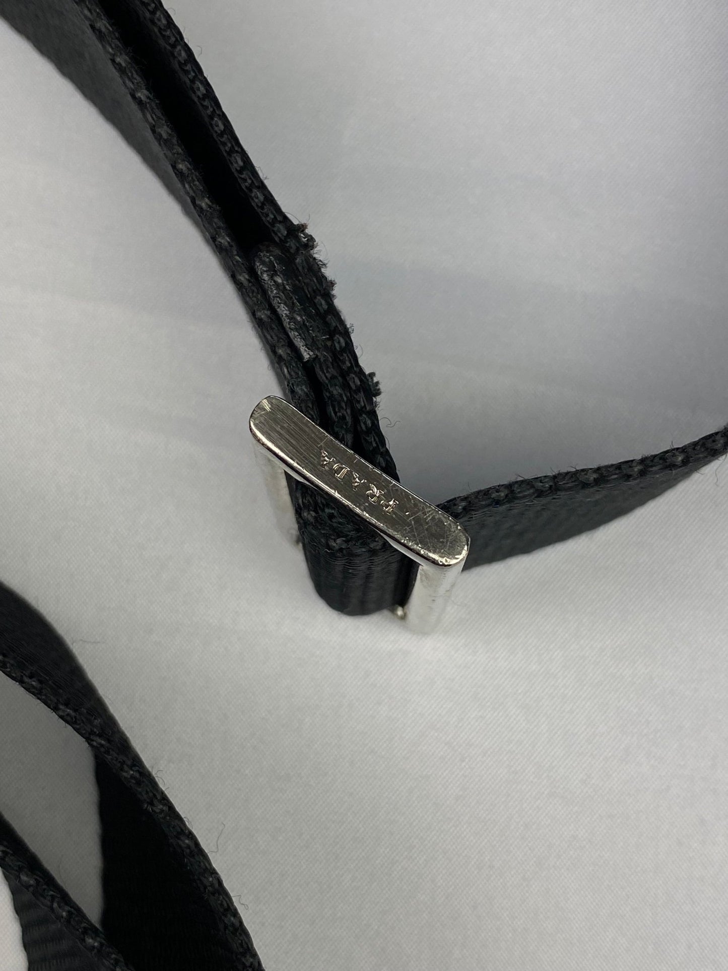 PRADA MILANO REVERSIBLE NYLON SIDEBAG. - SEVENUES.