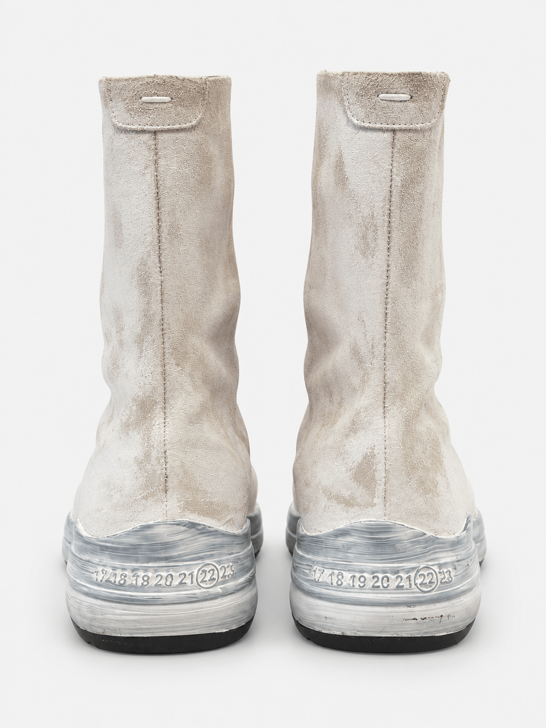 TABI BIANCHETTO LEATHER BOOTS. (43) - SEVENUES.