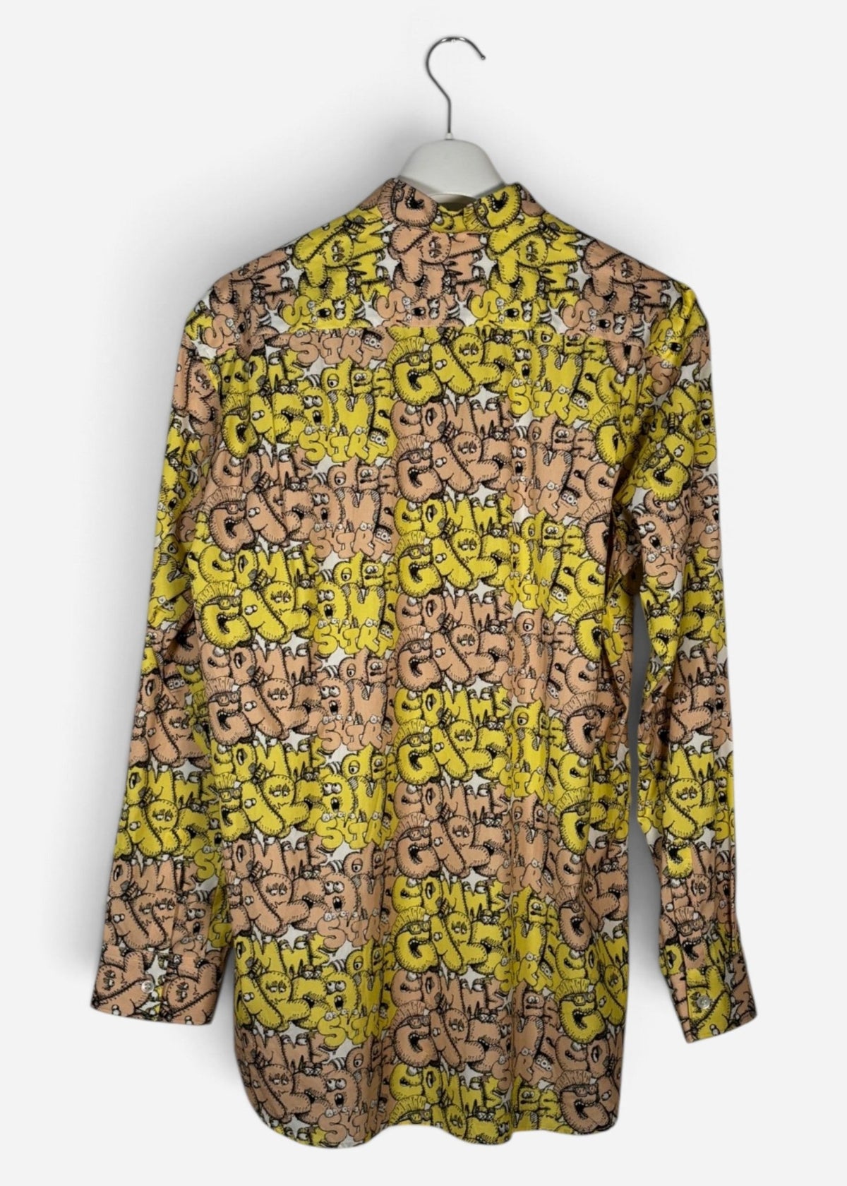 X KAWS F/W 2021 SHIRT BUTTON-UP. (M) - SEVENUES.