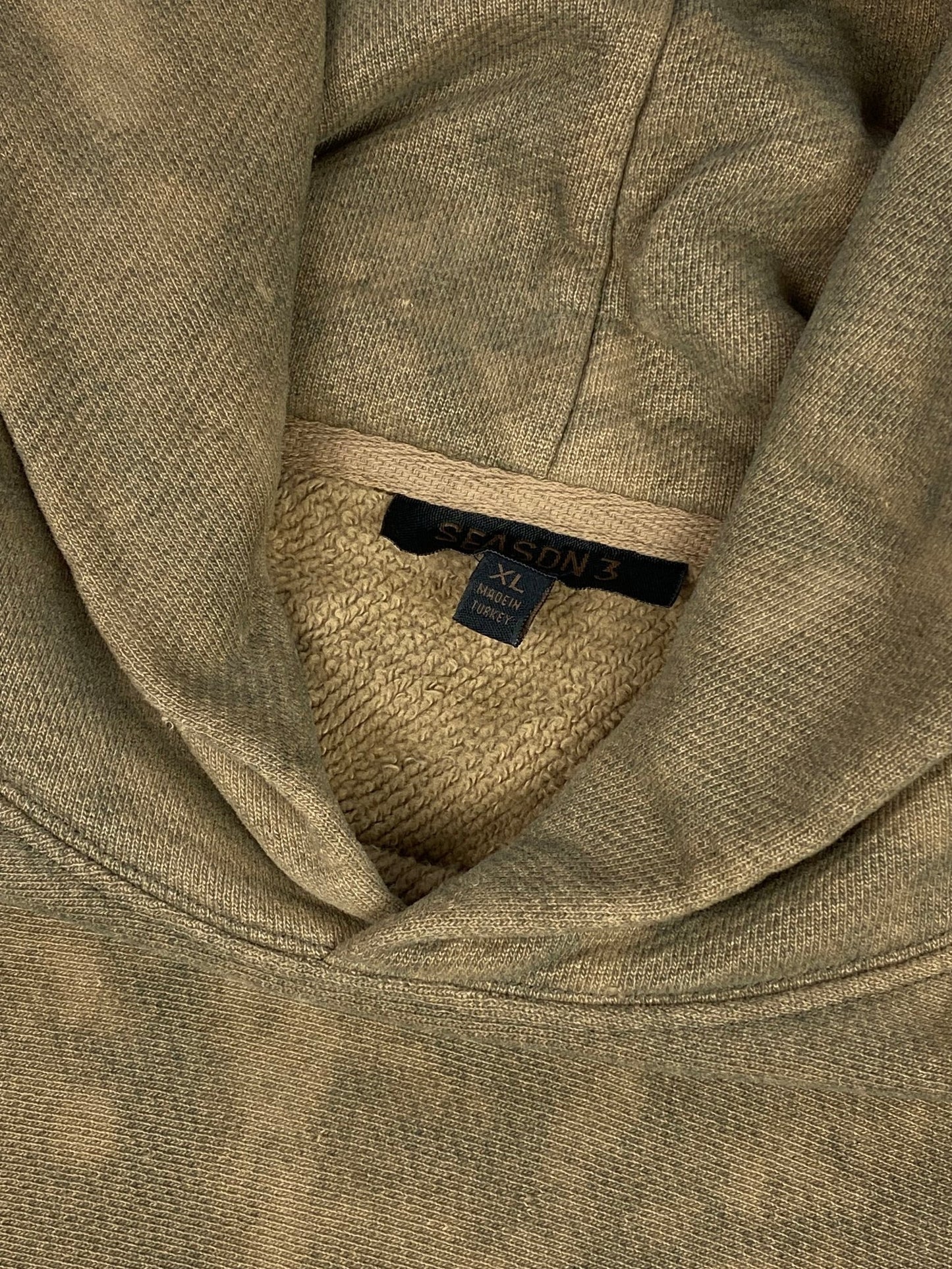 YEEZY SEASON 3 OVERSIZED CAMOUFLAGE HOODIE. (XL) - SEVENUES.