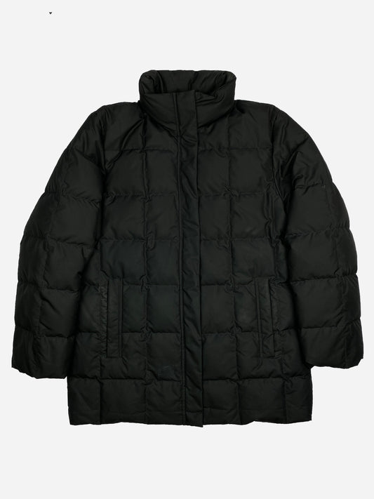 BURBERRY LONDON QUILTED DOWN JACKET WITH NOVACHECK LINING. (38 / M)