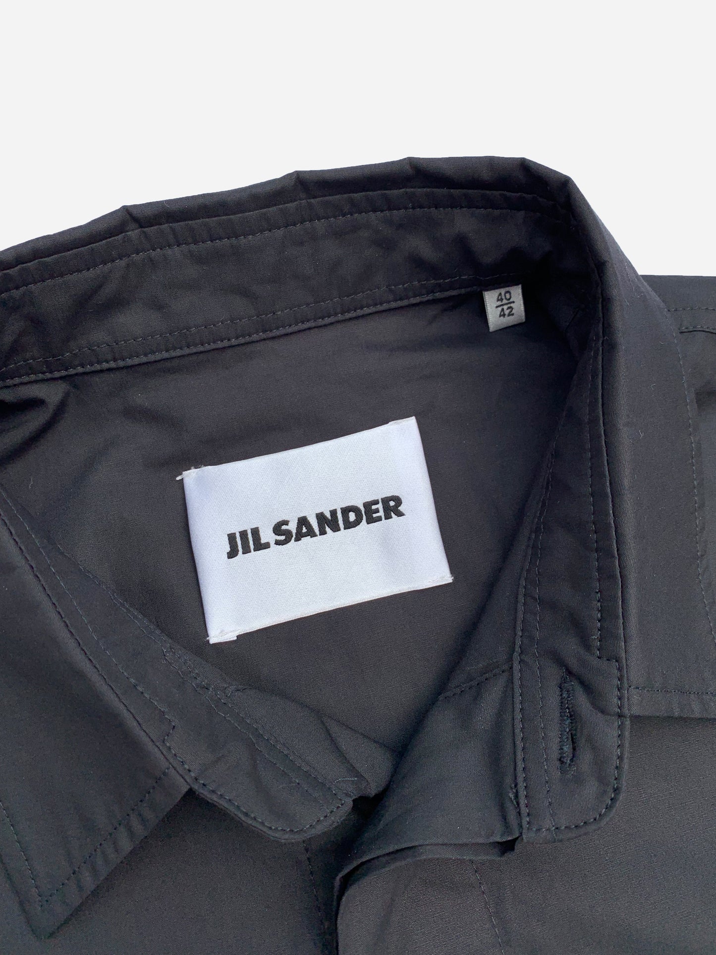 JIL SANDER 'NEVER FADE AWAY' PIN SHIRT. (42 / L)