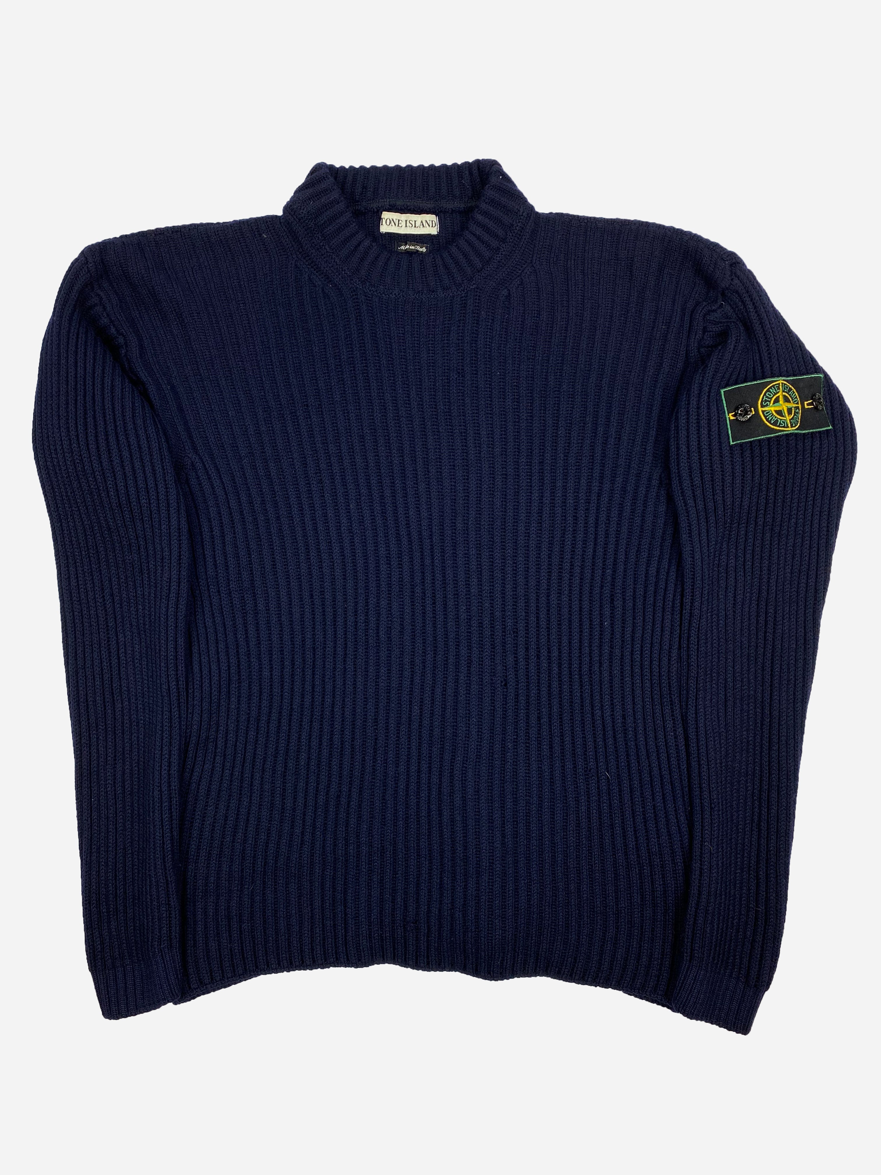 stone island knit sweater 97aw - tracemed.com.br