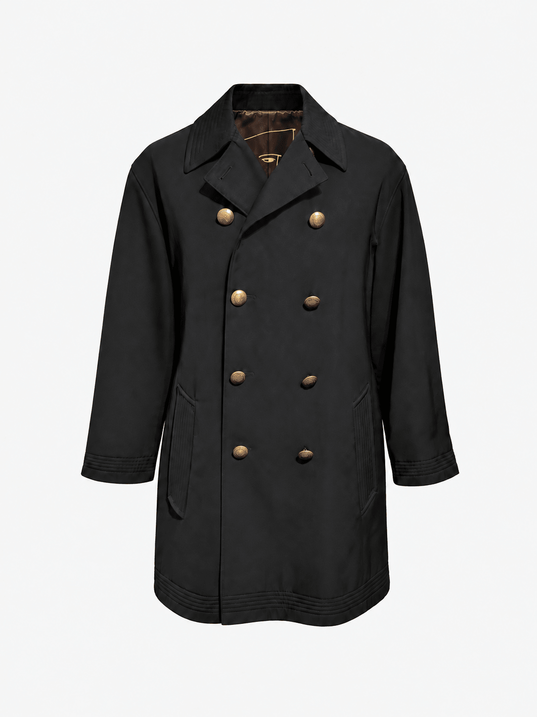 1990's CLASSIQUE CABAN COAT. () - SEVENUES.