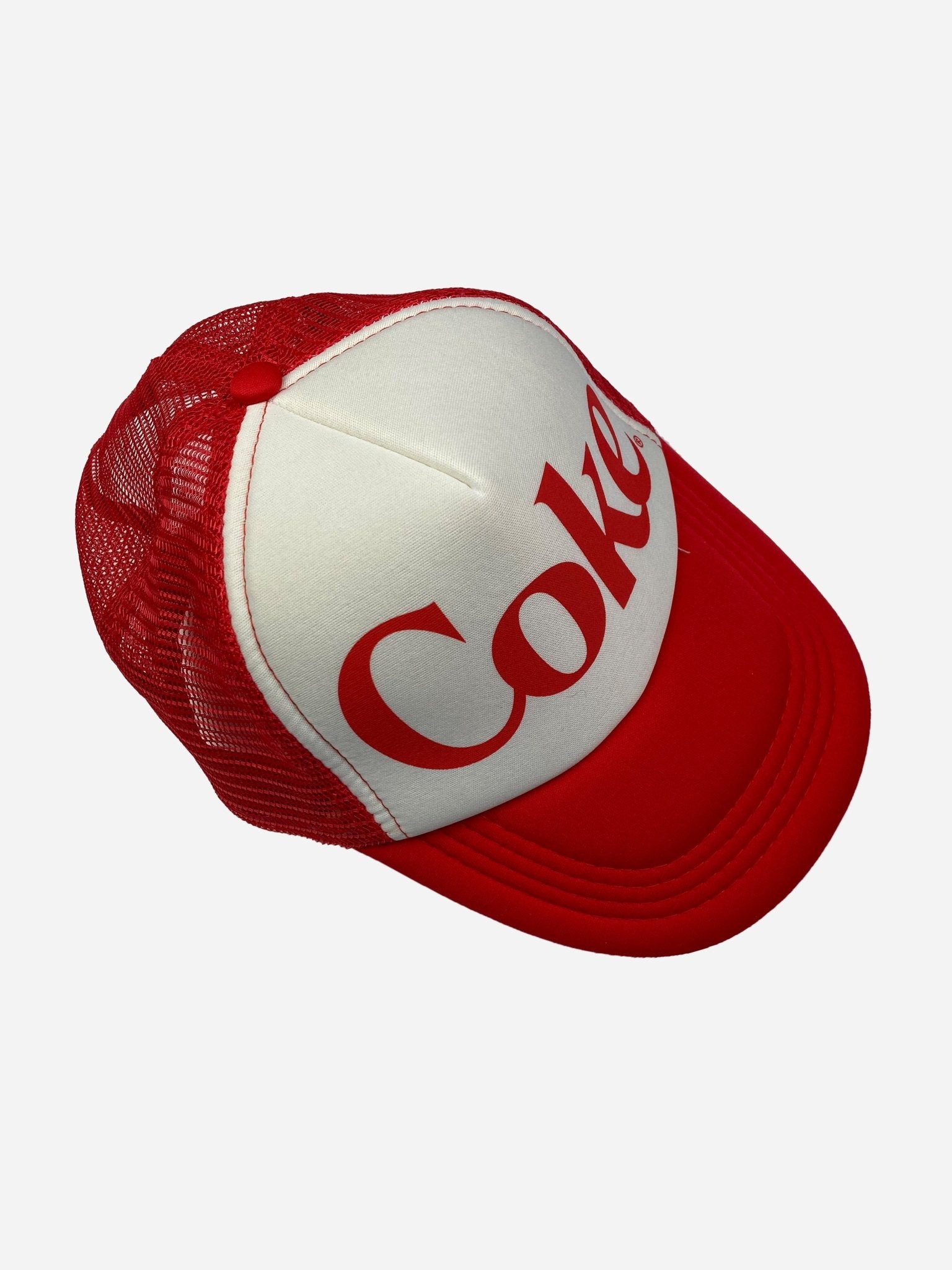 1990's COCA COLA 'COKE' TRUCKER HAT. - SEVENUES.