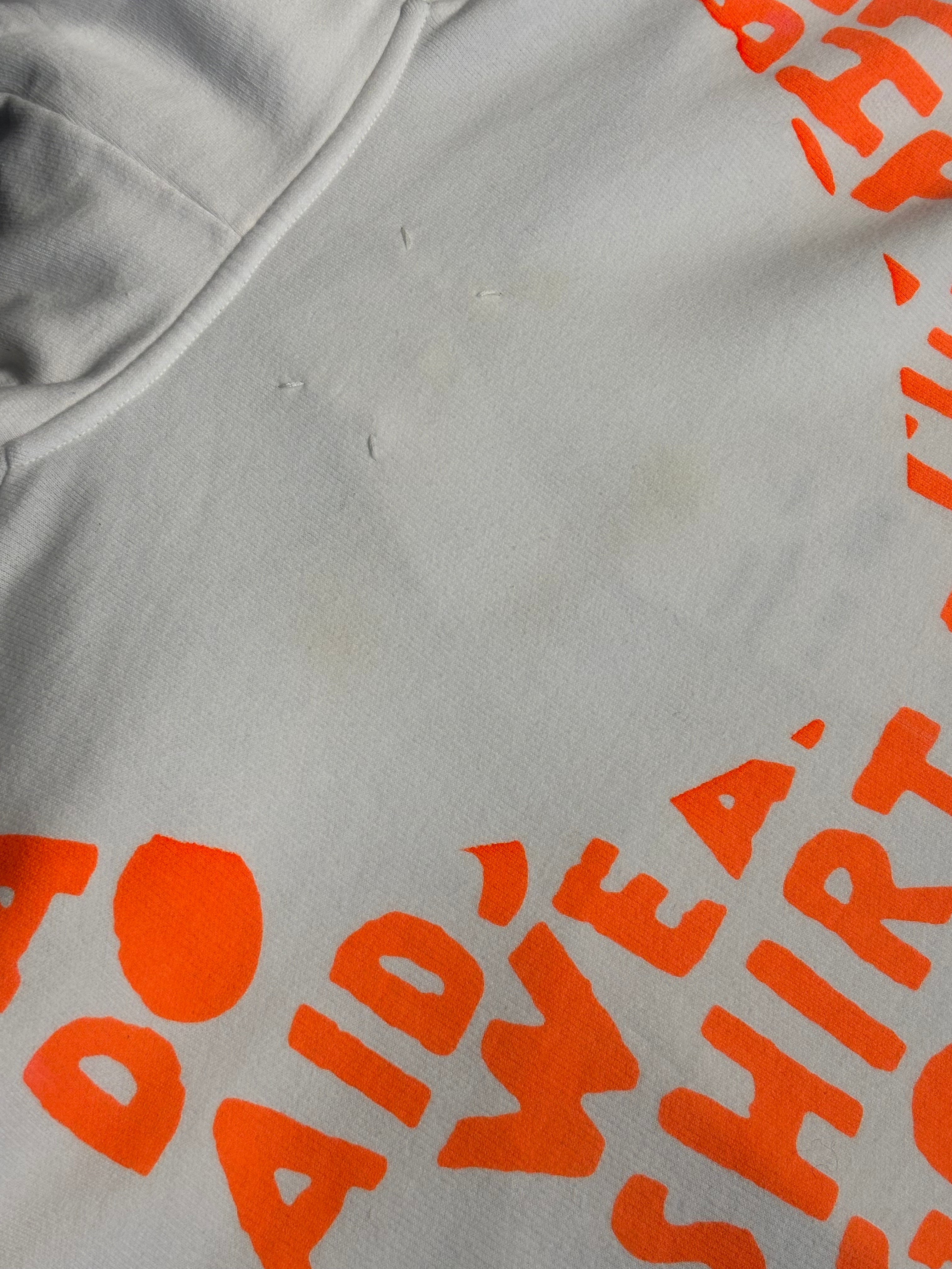 S/S 2019 AIDS RELIEF CAMPAIGN HOODIE. (M)