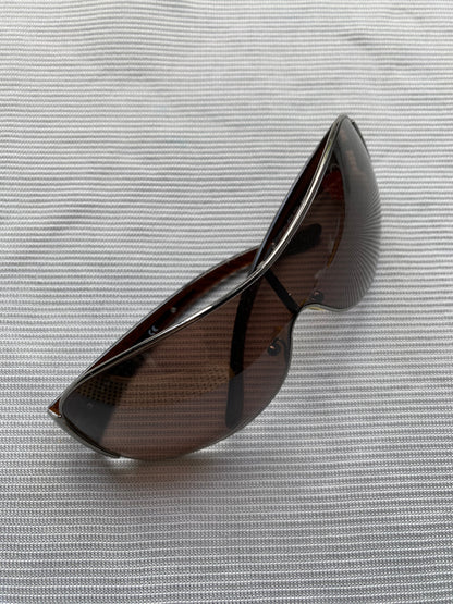 PRADA MILANO RACING SHIELD SUNGLASSES.