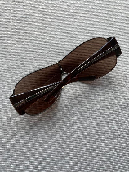 PRADA MILANO RACING SHIELD SUNGLASSES.