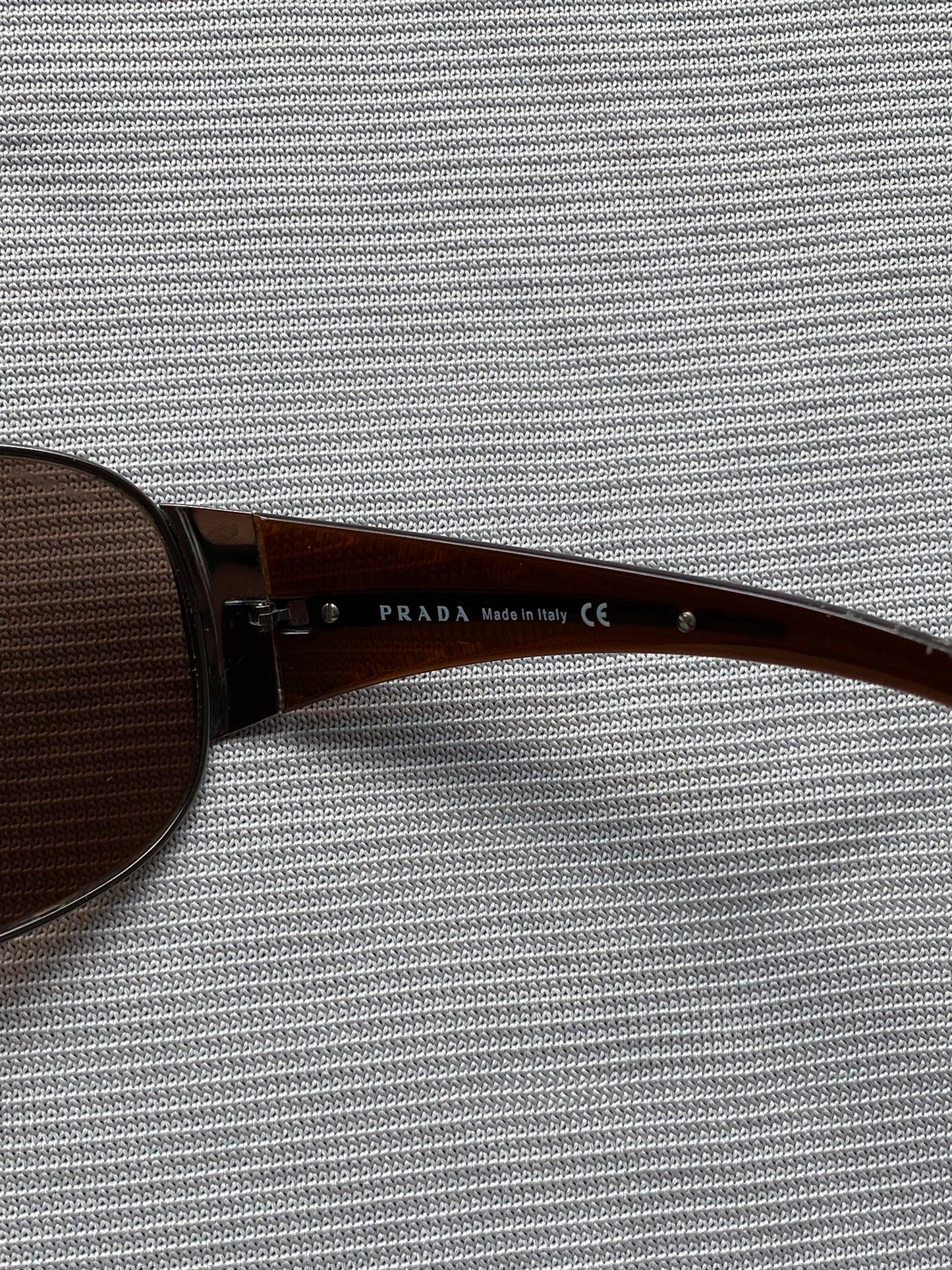 PRADA MILANO RACING SHIELD SUNGLASSES.