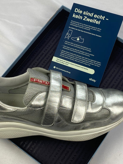 PRADA MILANO AMERICA'S CUP VELCRO SILVER. (45 1/2)