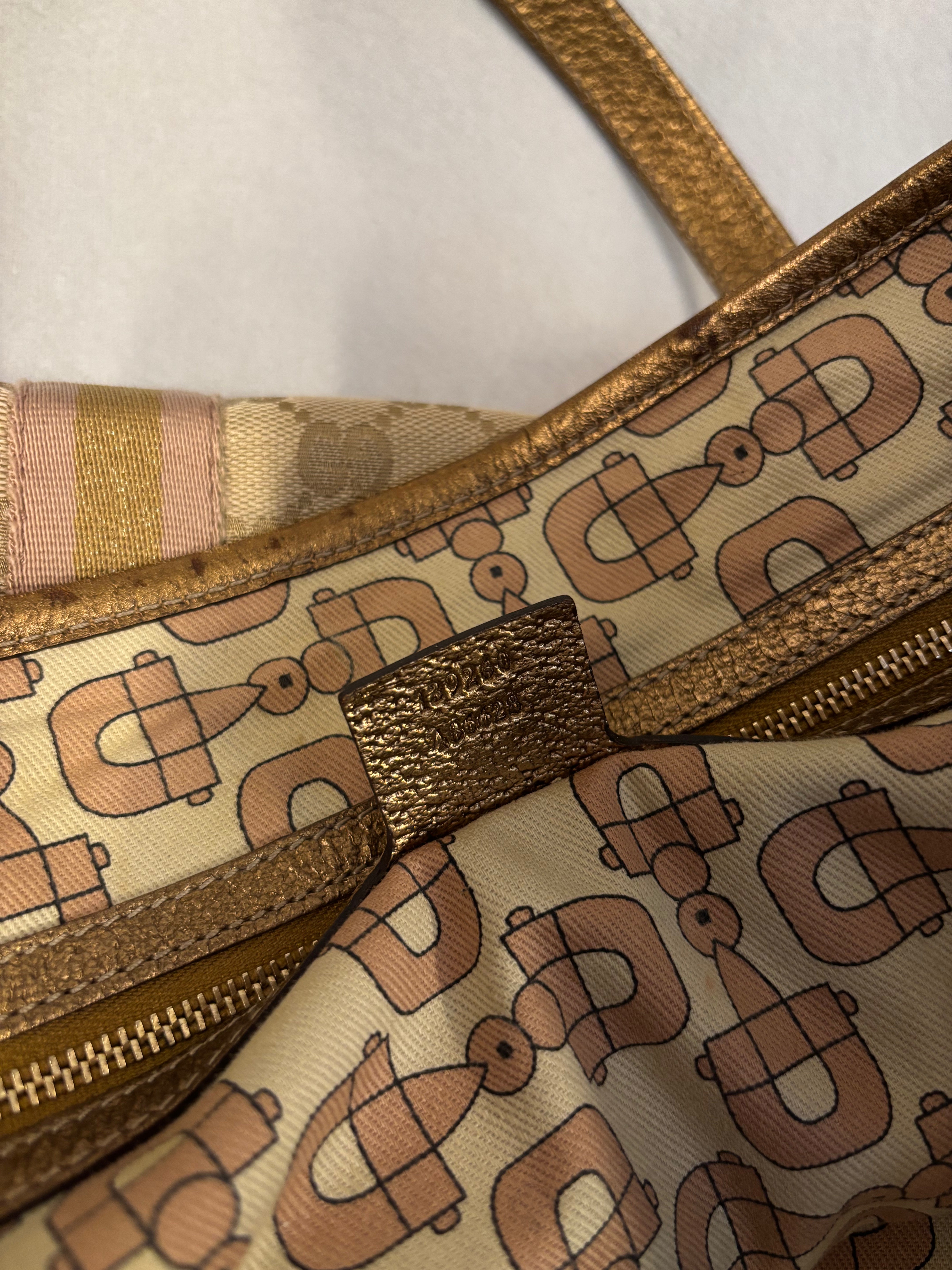 'JOLICOEUR' MONOGRAM SHOPPER.