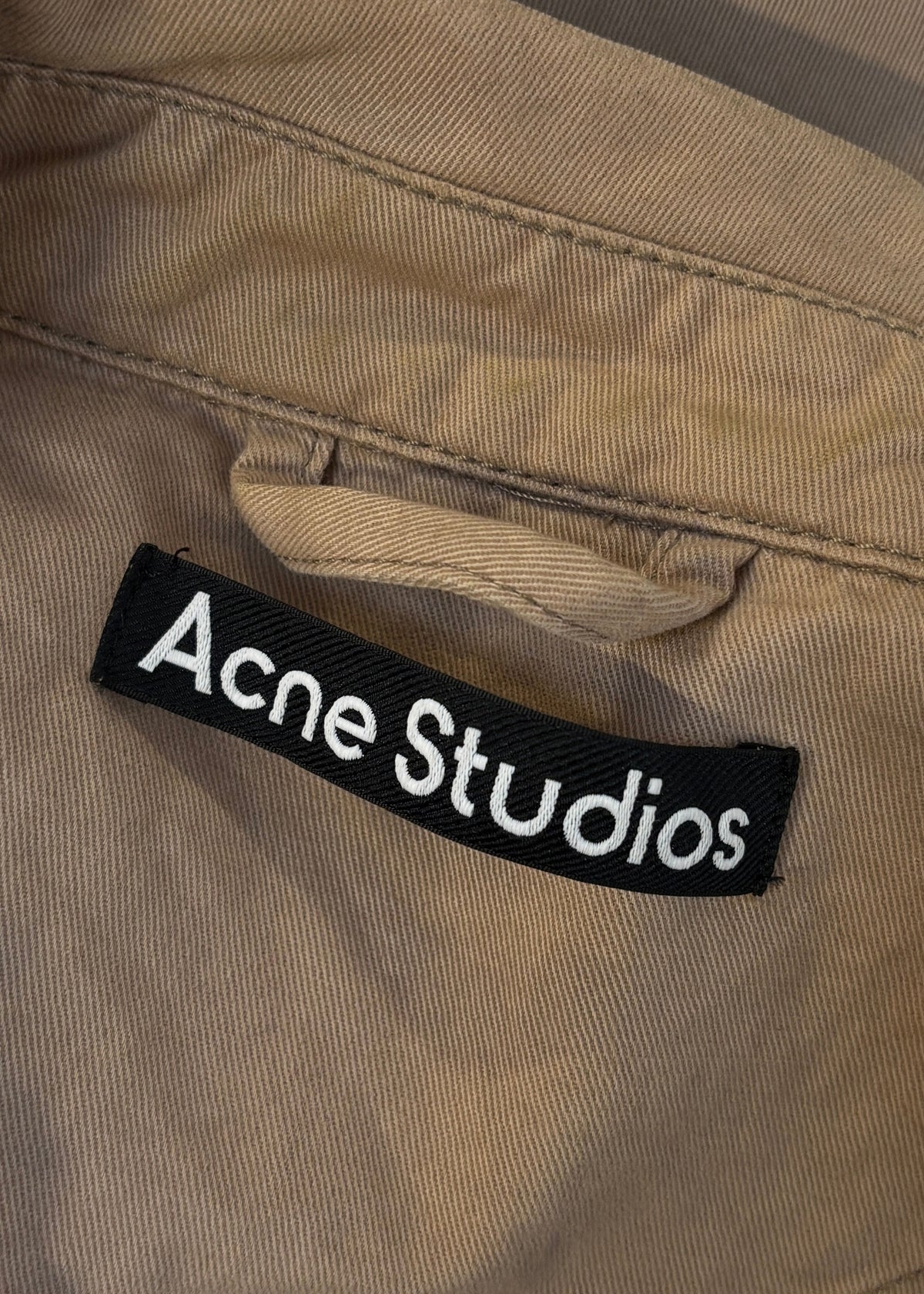 F/W 2024 DISTRESSED WORKWEAR JACKET. (M)