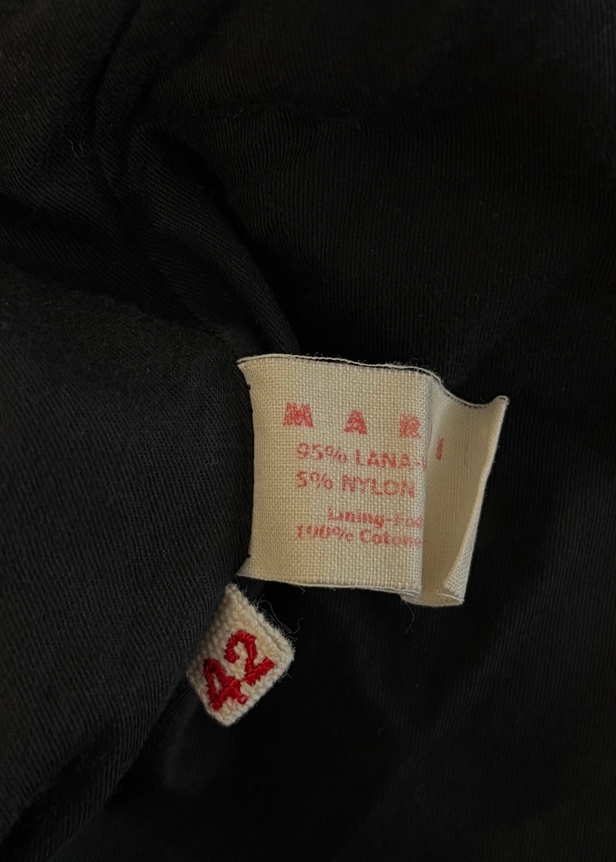 F/W 2016 BELTED WOOL COAT. (42 / S)