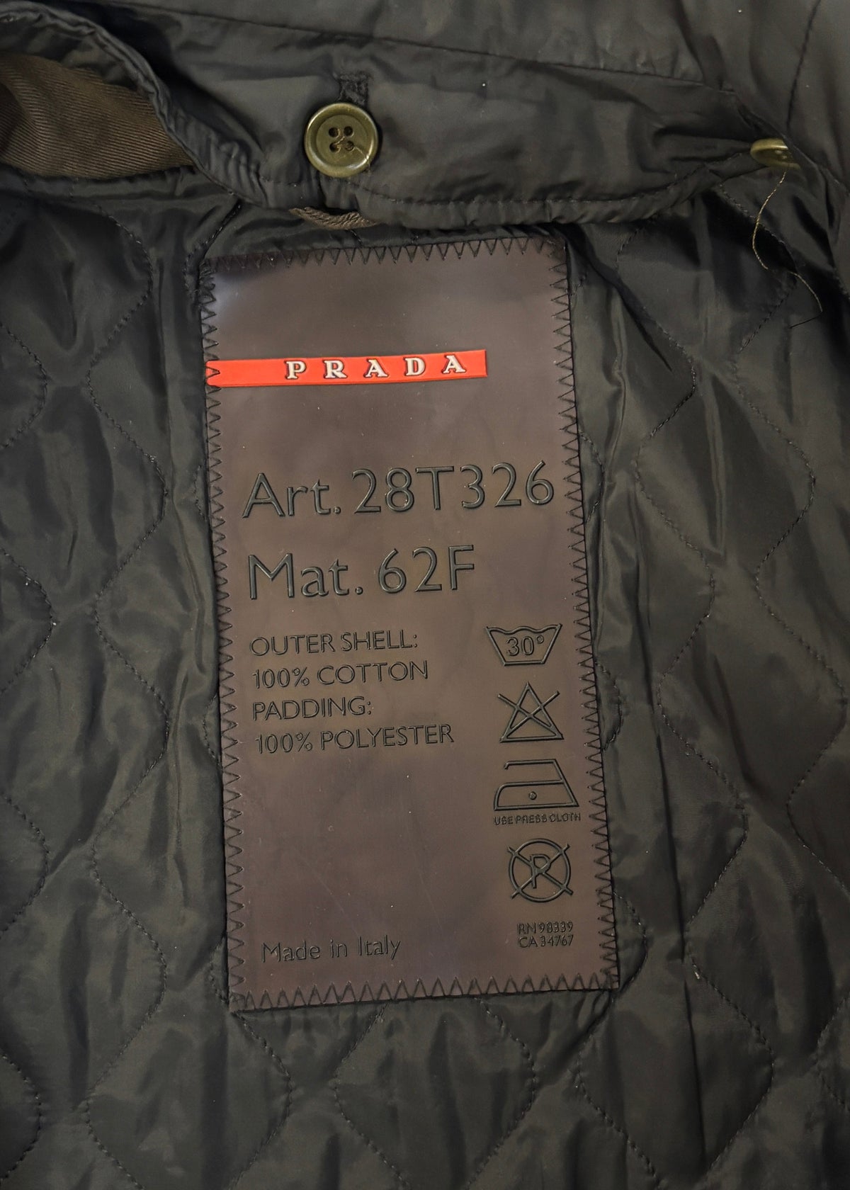 F/W 2002 DOUBLE-LAYERED FIELD JACKET. (42 / S)