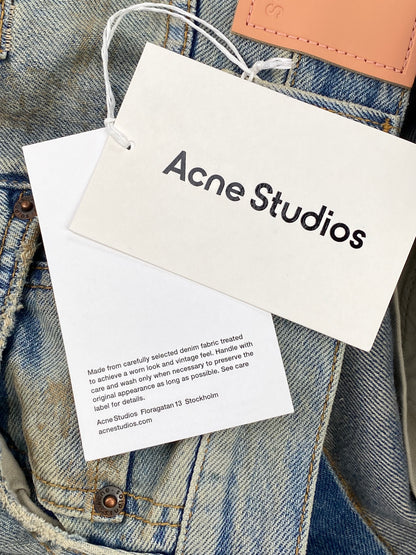 ACNE STUDIOS 2023 MID BLUE MUD DENIM. (32x32)