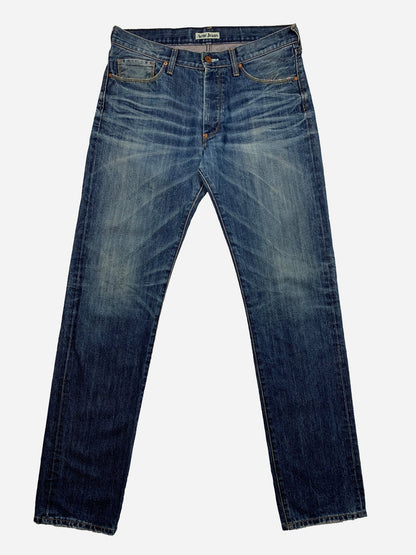 ACNE JEANS 'MOC HIDE' WASHED DENIM. (32 / 34) - SEVENUES.