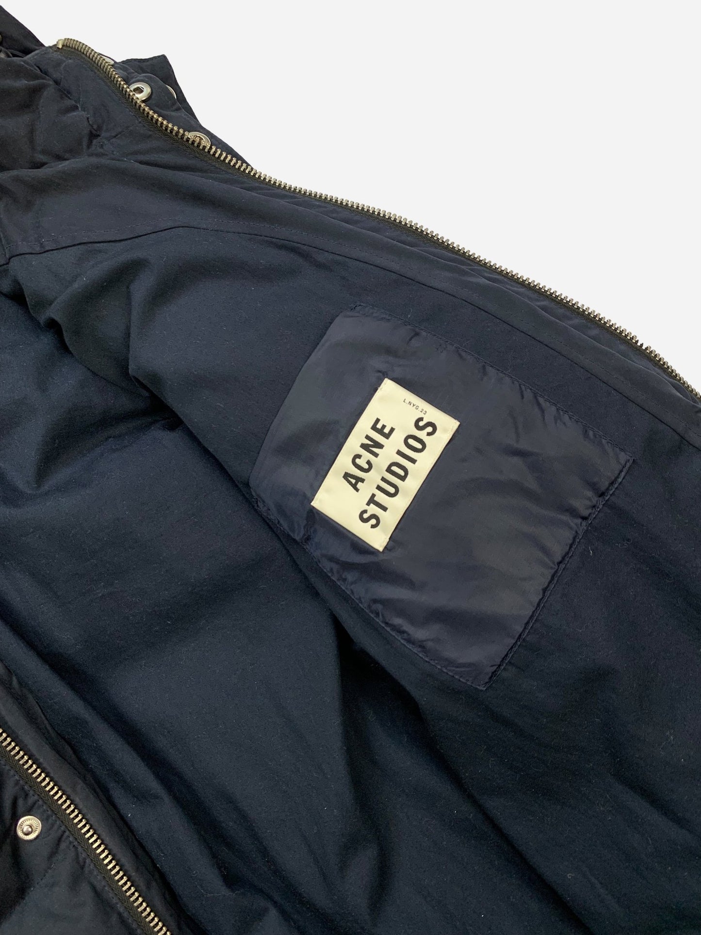 ACNE STUDIOS A/W 2013 'BLAINE CONTRAST' DOWN JACKET. (48 / M) - SEVENUES.