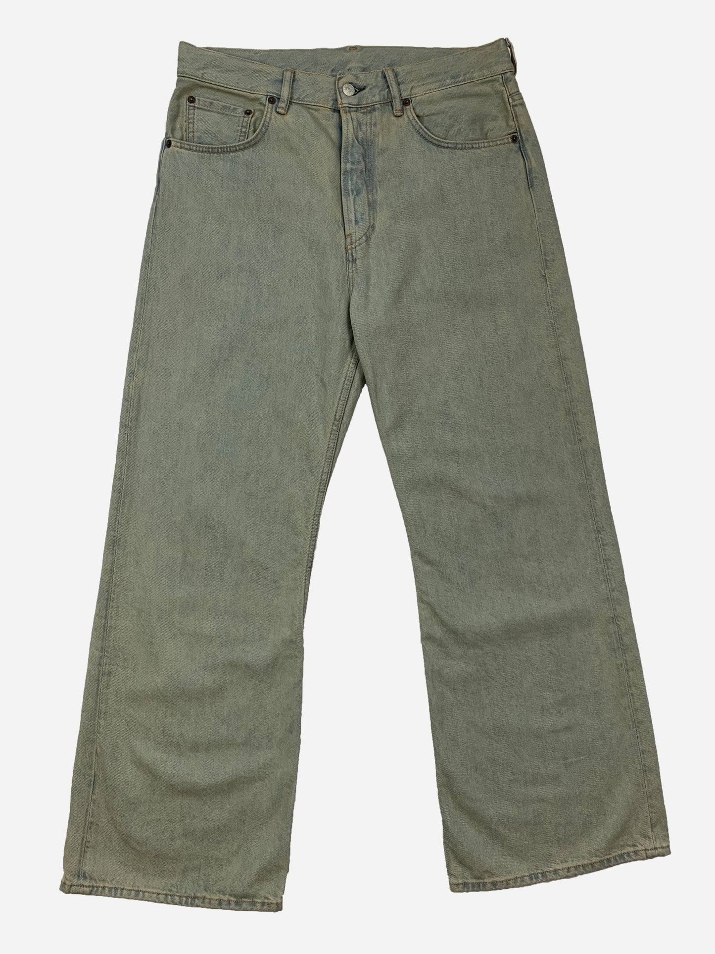 ACNE STUDIOS BOOTCUT SAND WASH DENIM. (29 / 30) - SEVENUES.