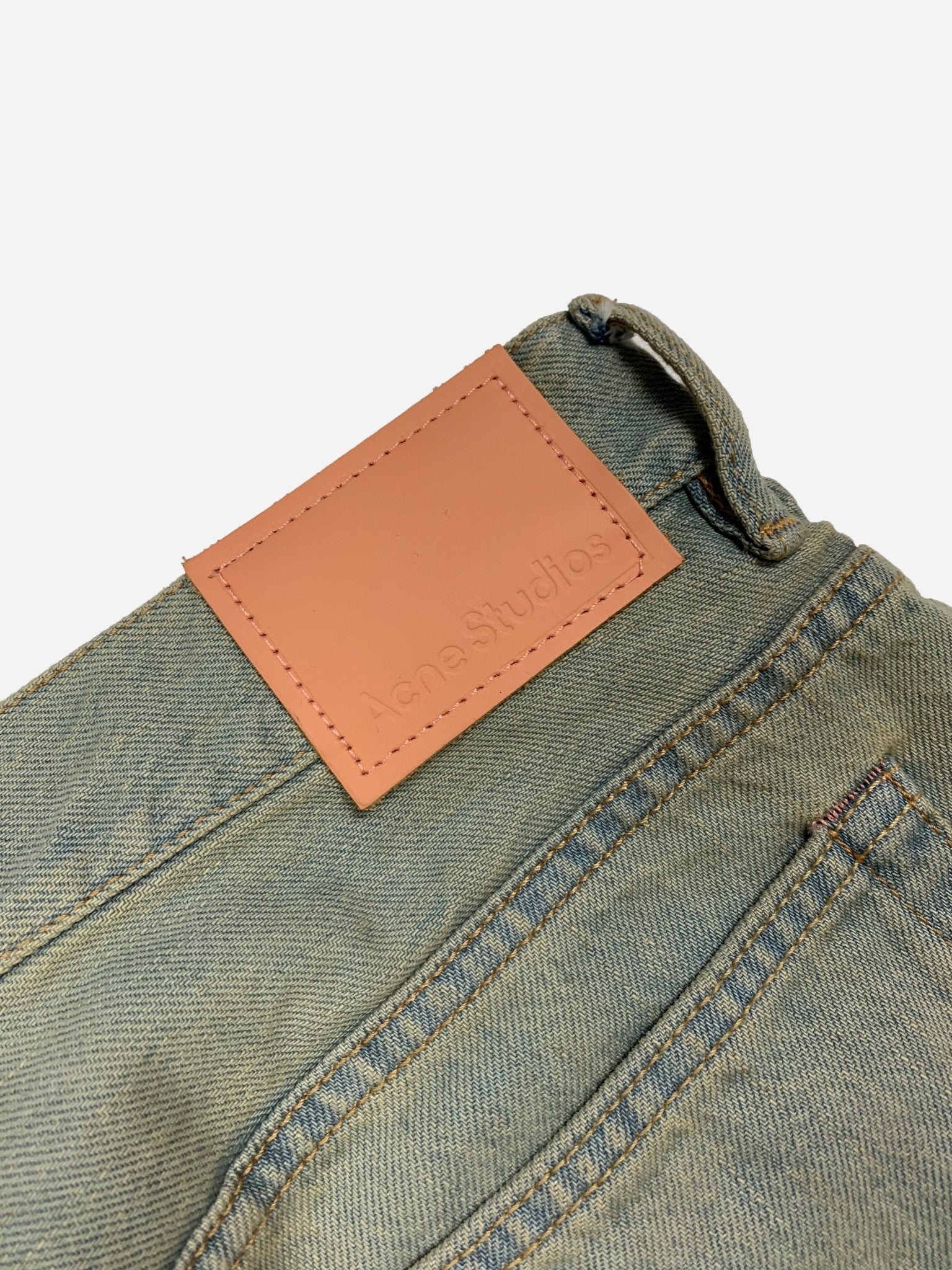 ACNE STUDIOS BOOTCUT SAND WASH DENIM. (29 / 30) - SEVENUES.