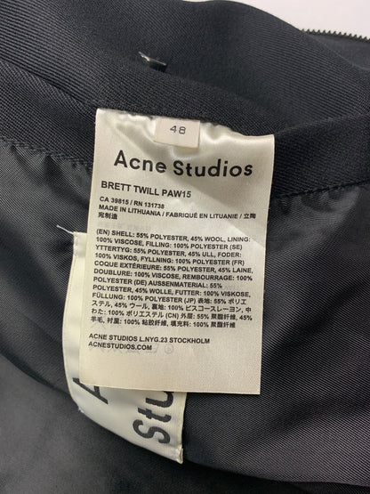 ACNE STUDIOS 'BRETT TWILL' A/W 2015 JACKET. (48 / M) - SEVENUES.