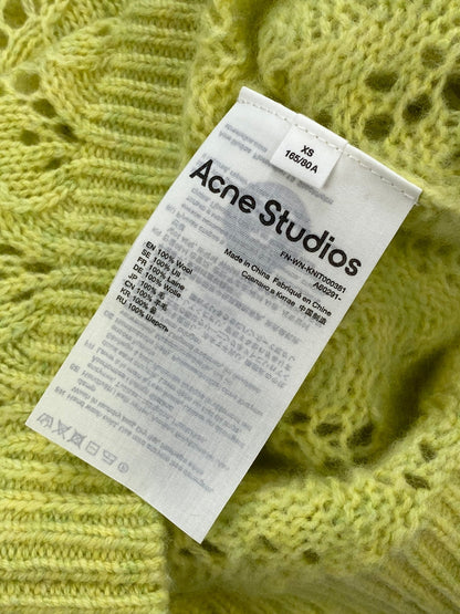 ACNE STUDIOS CROCHET SWEATER VEST. (XS) - SEVENUES.